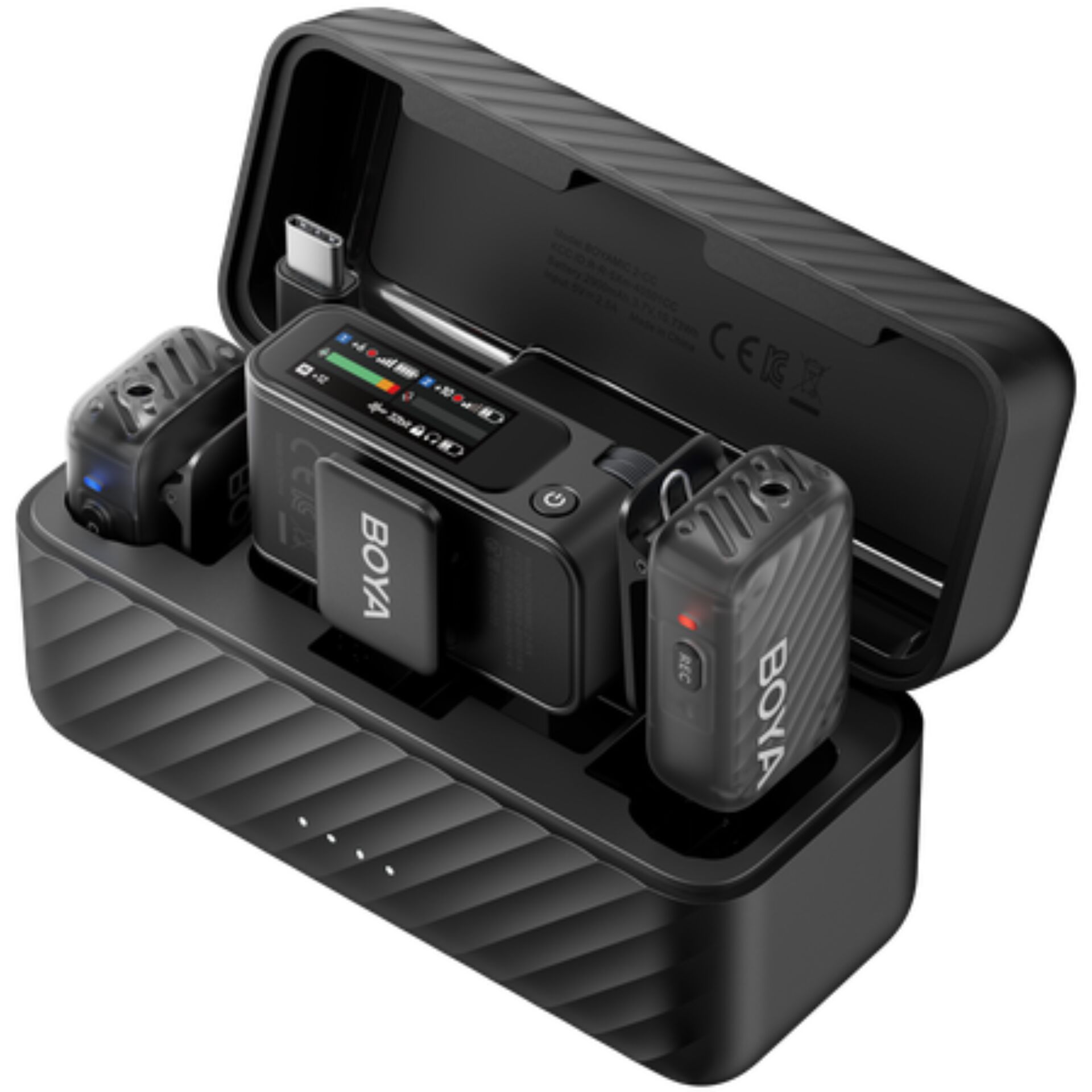 Elektronik, Ladegerät, Batteriepack, Schwarz, Set
