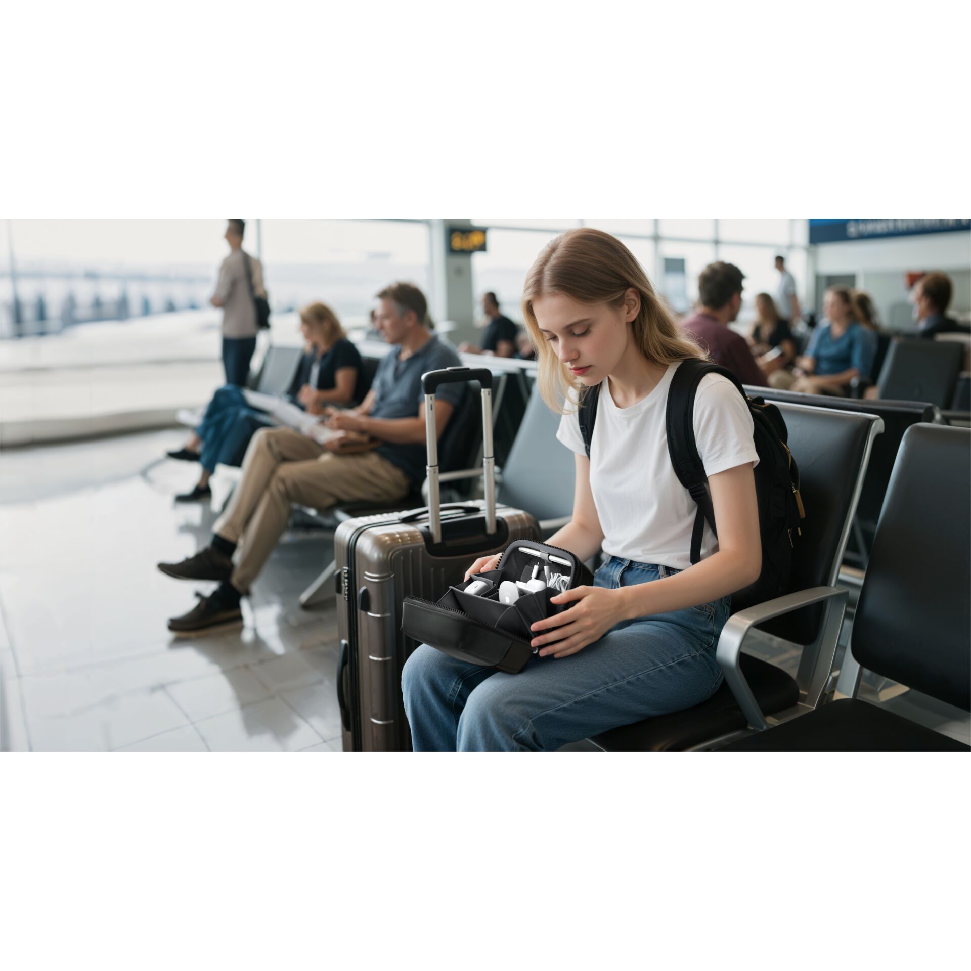Person, Handtasche, Schuh, Sitzen, Lounge