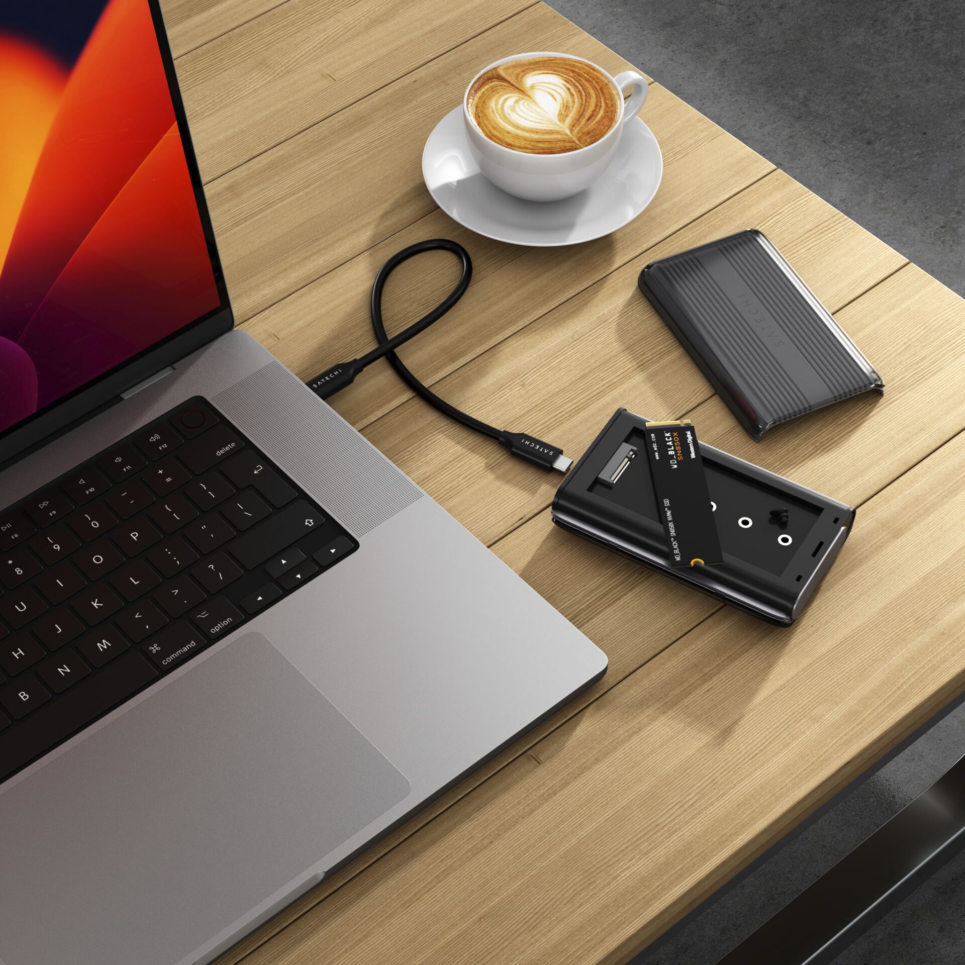 Computer, Laptop, PC, Tabelle, Kaffeetasse