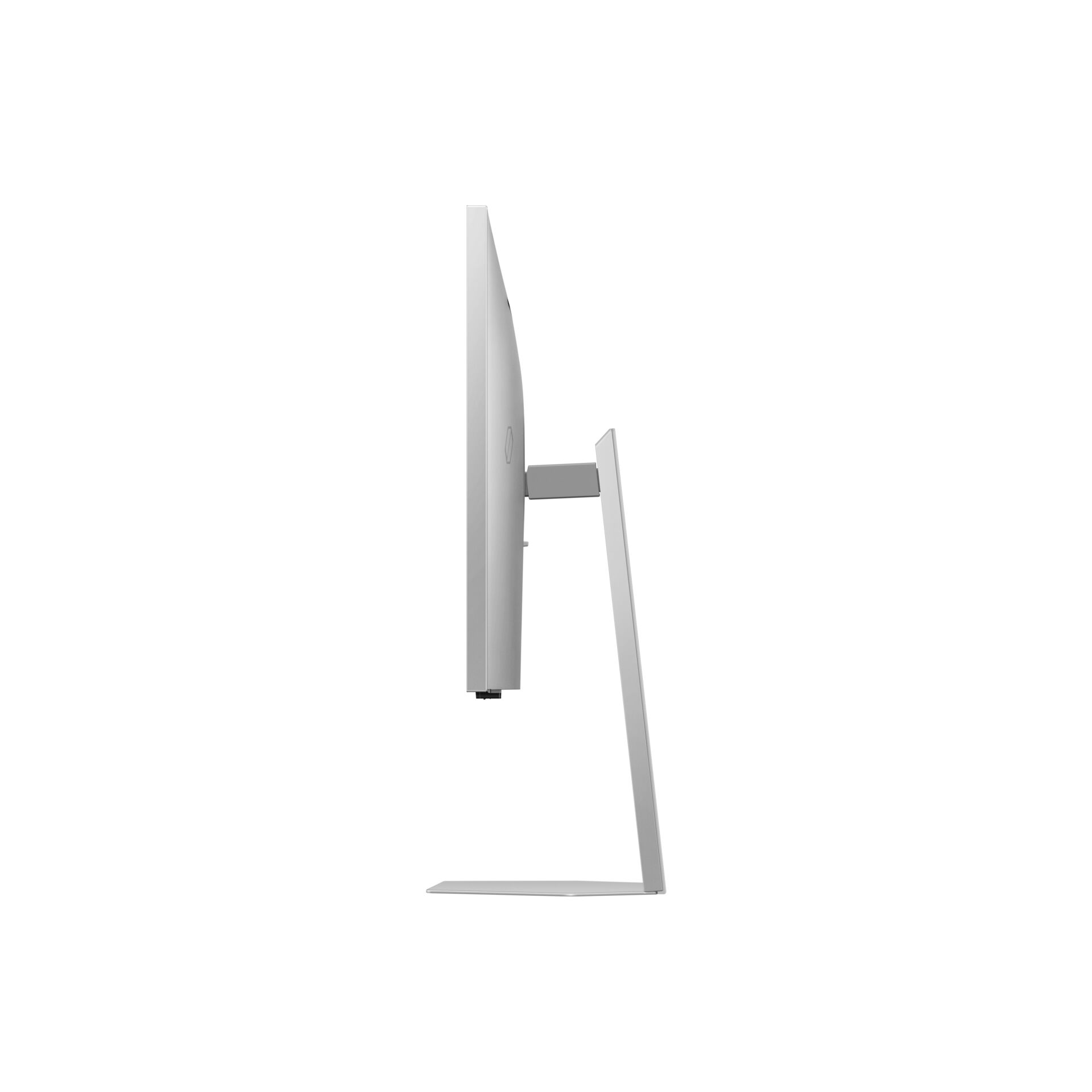 Monitor, LED, Weiß, Schmal, Höhenverstellbar