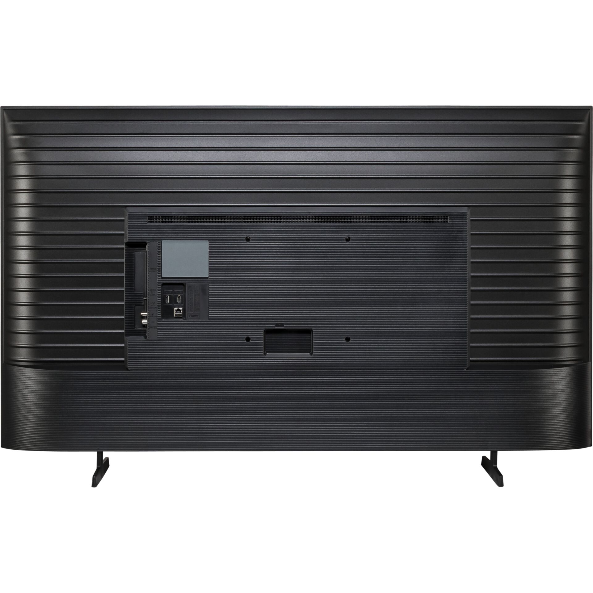 Computerausrüstung, Überwachen, Bildschirm, FERNSEHER, LED-TV, Flachbildschirm, Rückseite, Anschlüsse, Ständer