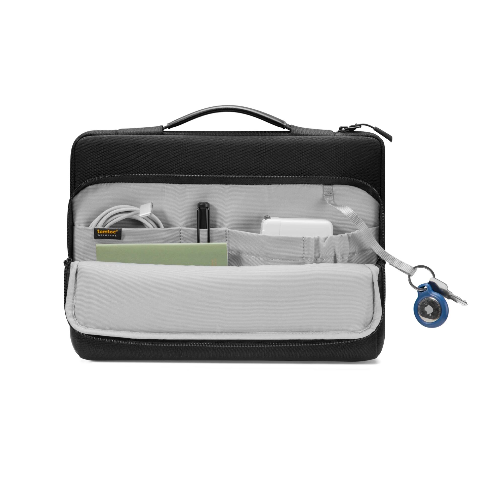 Brusttasche, Laptop-Tasche, Organizertasche, Schloss, Reißverschluss