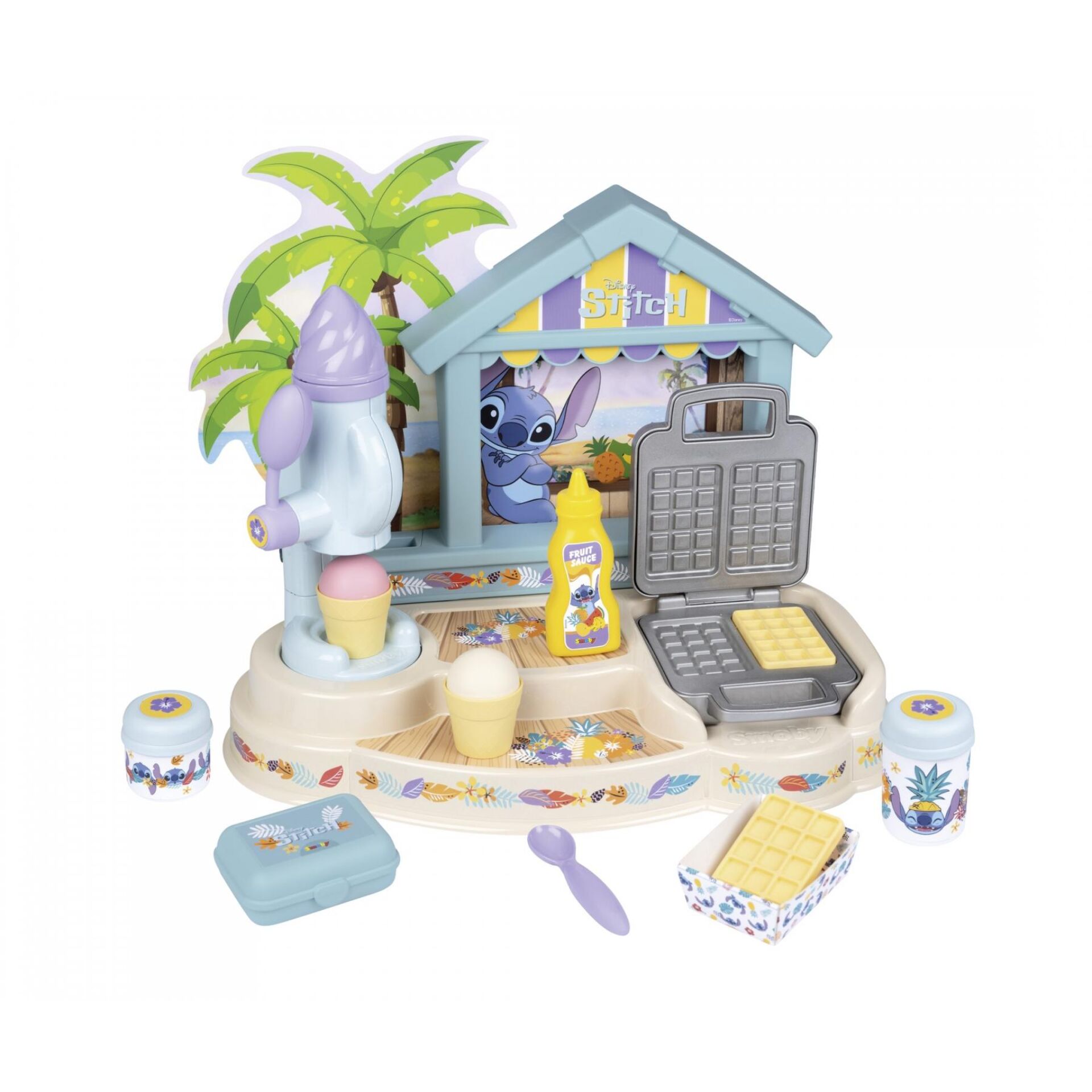 Spielzeugküche, Waffeleisen, Stitch, Pfannkuchen, Mixer