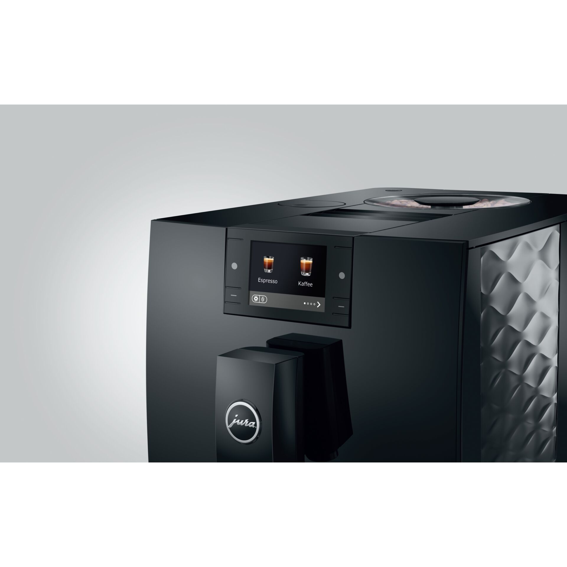 Kaffeemaschine, Espresso, Kaffee, Display, Schwarz