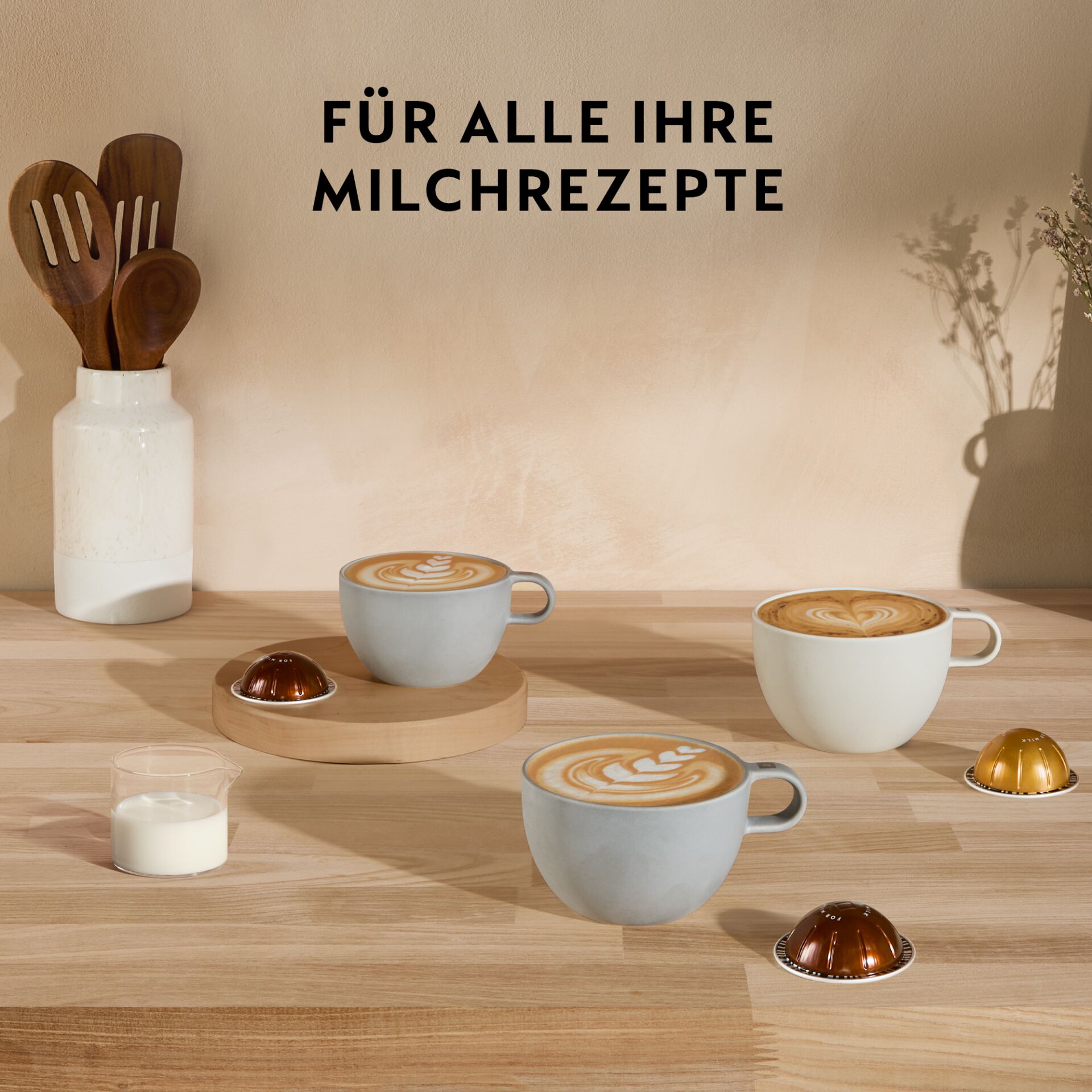 Kaffee, Tassen, Kaffeekunst, Karamellmilch, Kaffeemittel