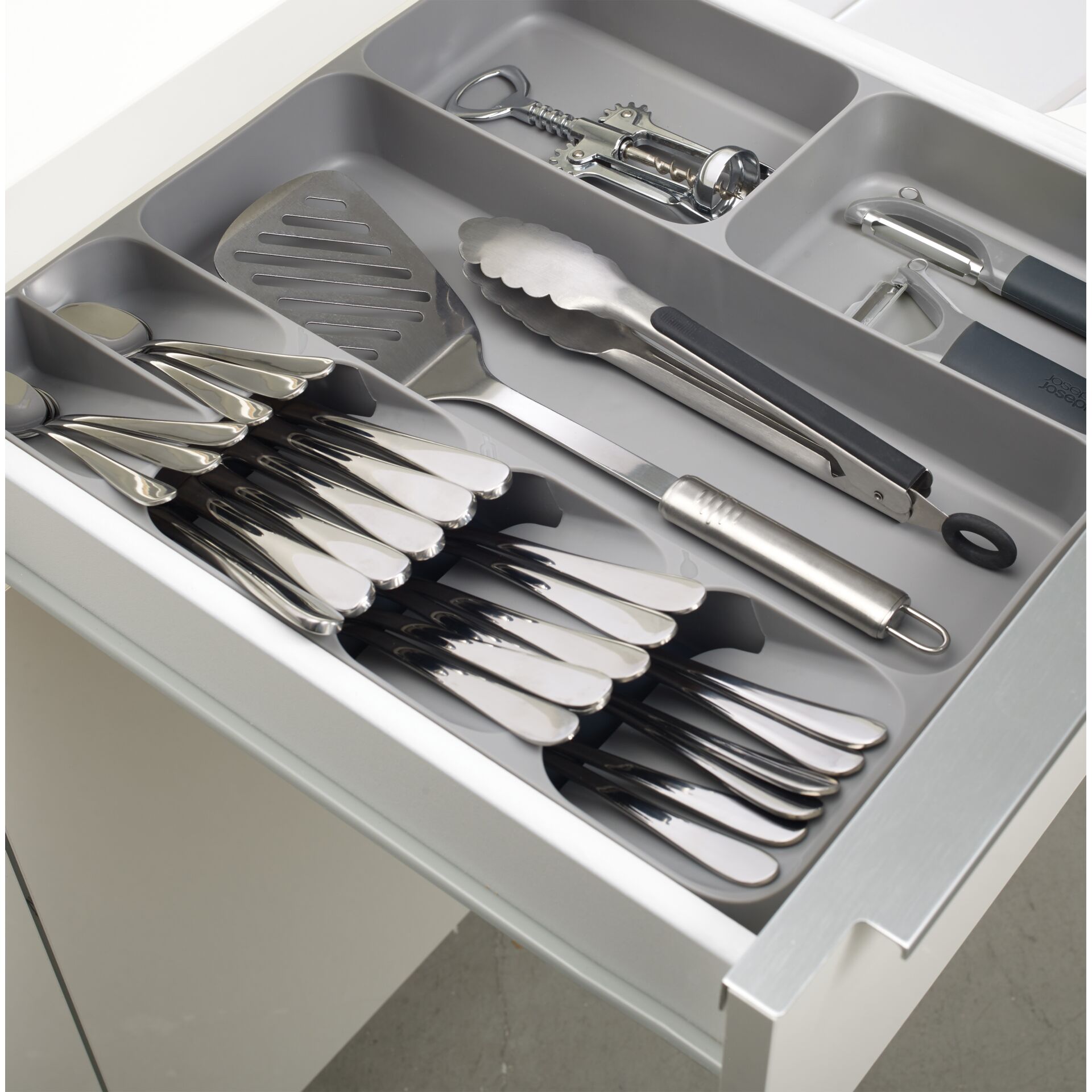Besteck, Löffel, Schublade, Mobiliar