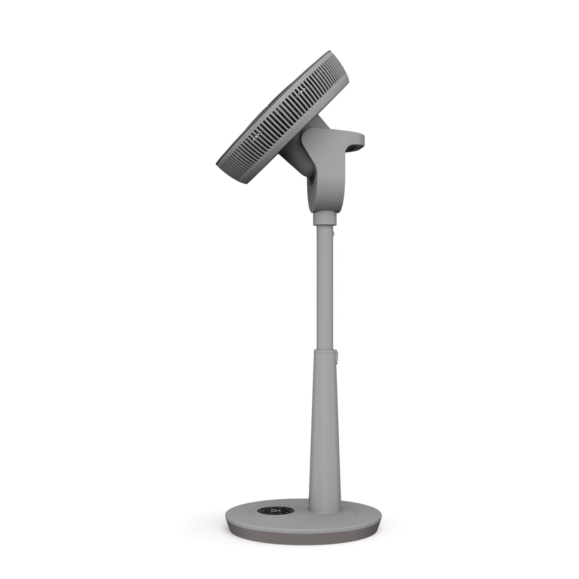 Schreibtischlampe, LED-Lampe, Steh-Lampe, verstellbar, grau