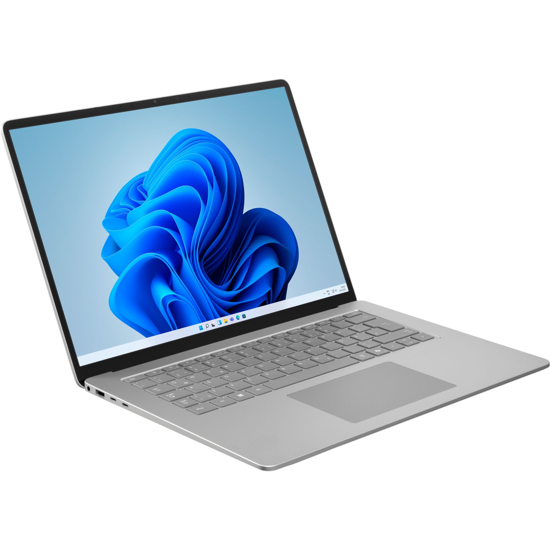 laptop, ultrabook, silber, laptop display, Tastatur