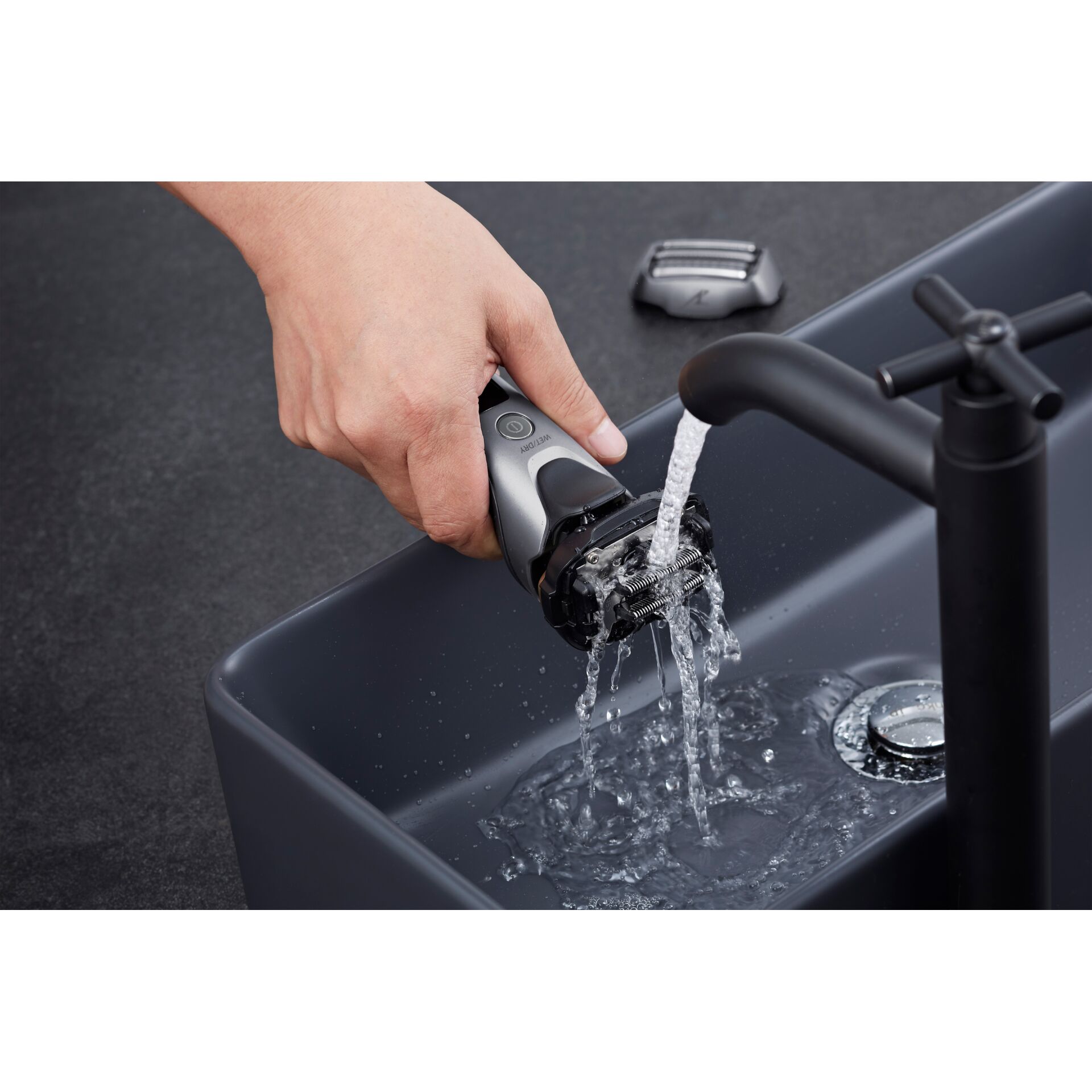 Haarschneider, Elektrischer Rasierer, Haarschneidegerät, Wasserdicht, Batteriebetrieben