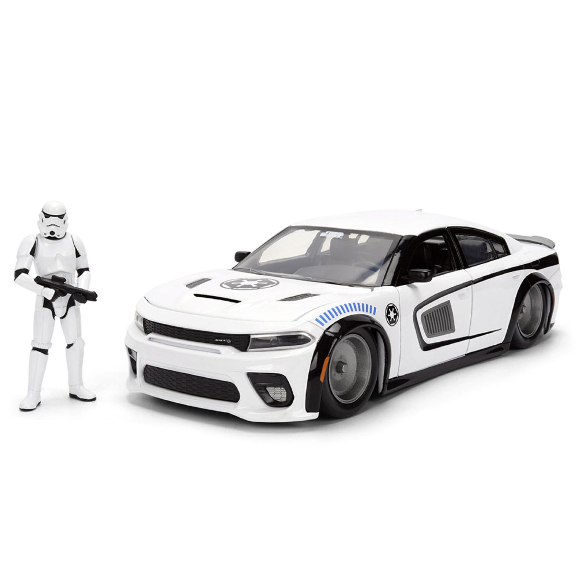 Spielzeugauto, Rennwagen, Stormtrooper, Weiß, Kid-Scale