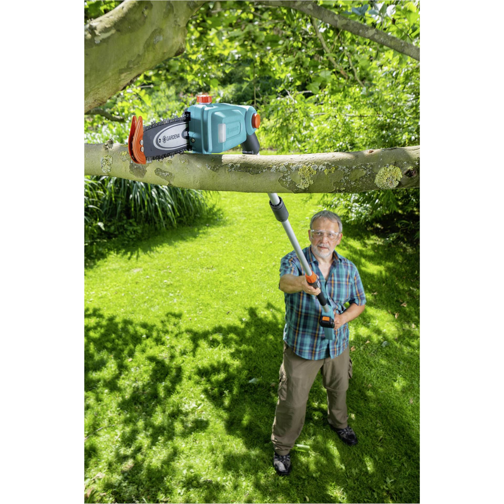 Gras, Rasen, Person, Garten, Gerät