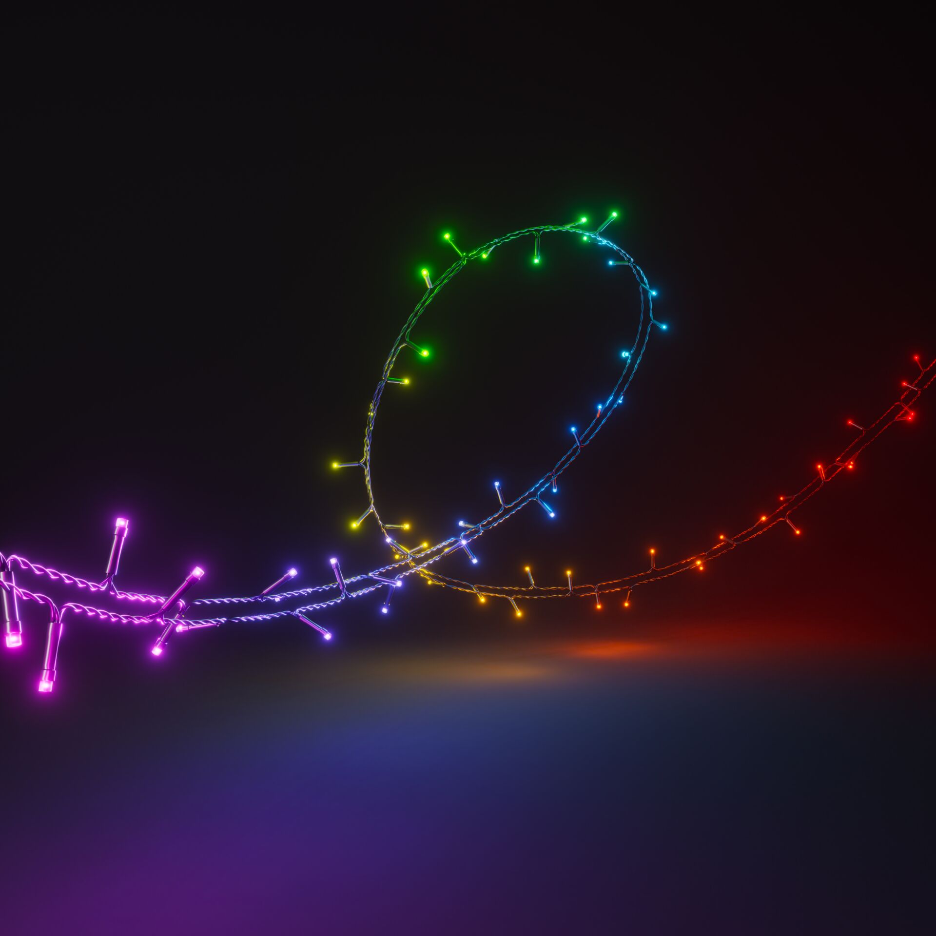 Beleuchtung, Licht, Natur, Nacht, Draußen