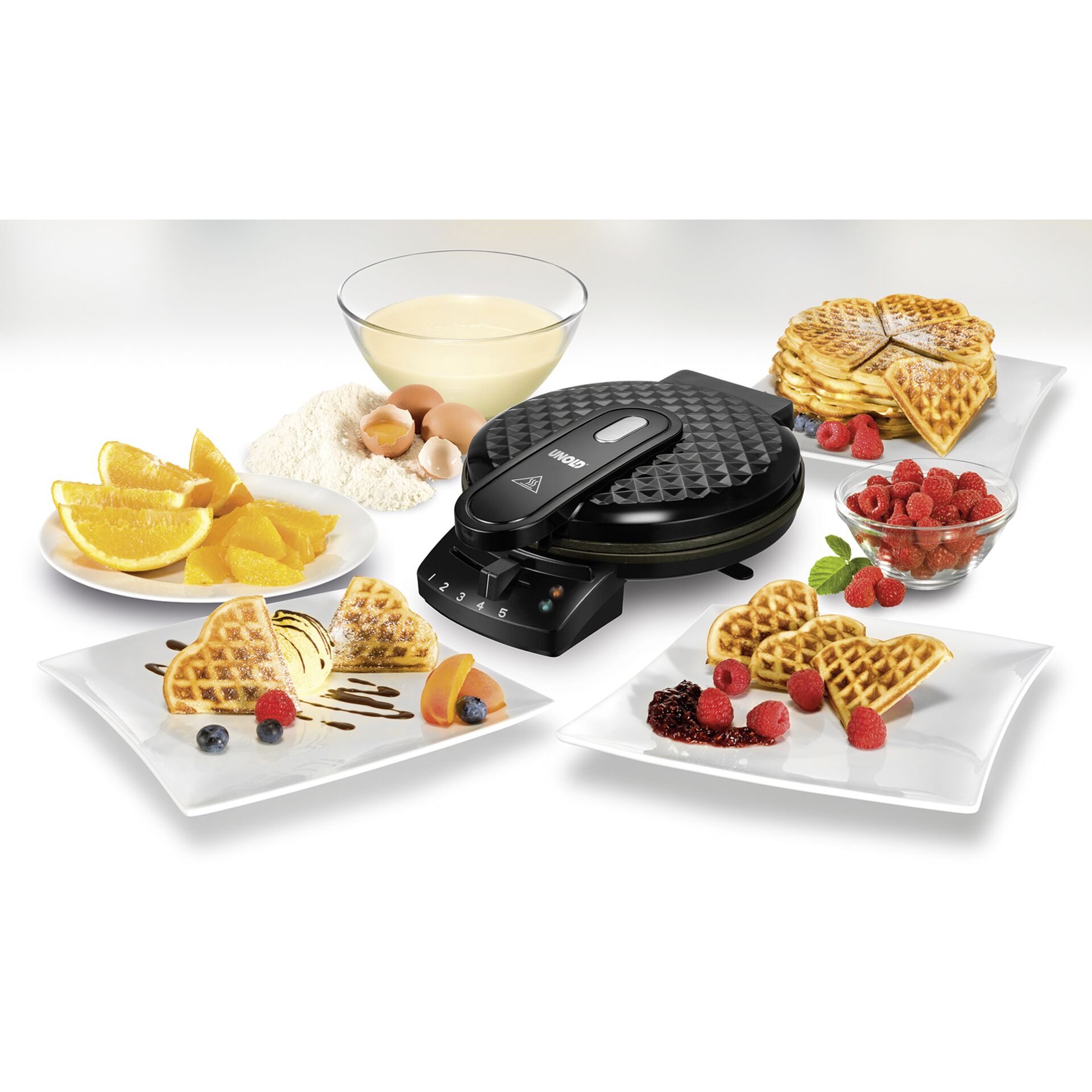 Essen, Waffel, Mahlzeit, Brunch, Teller