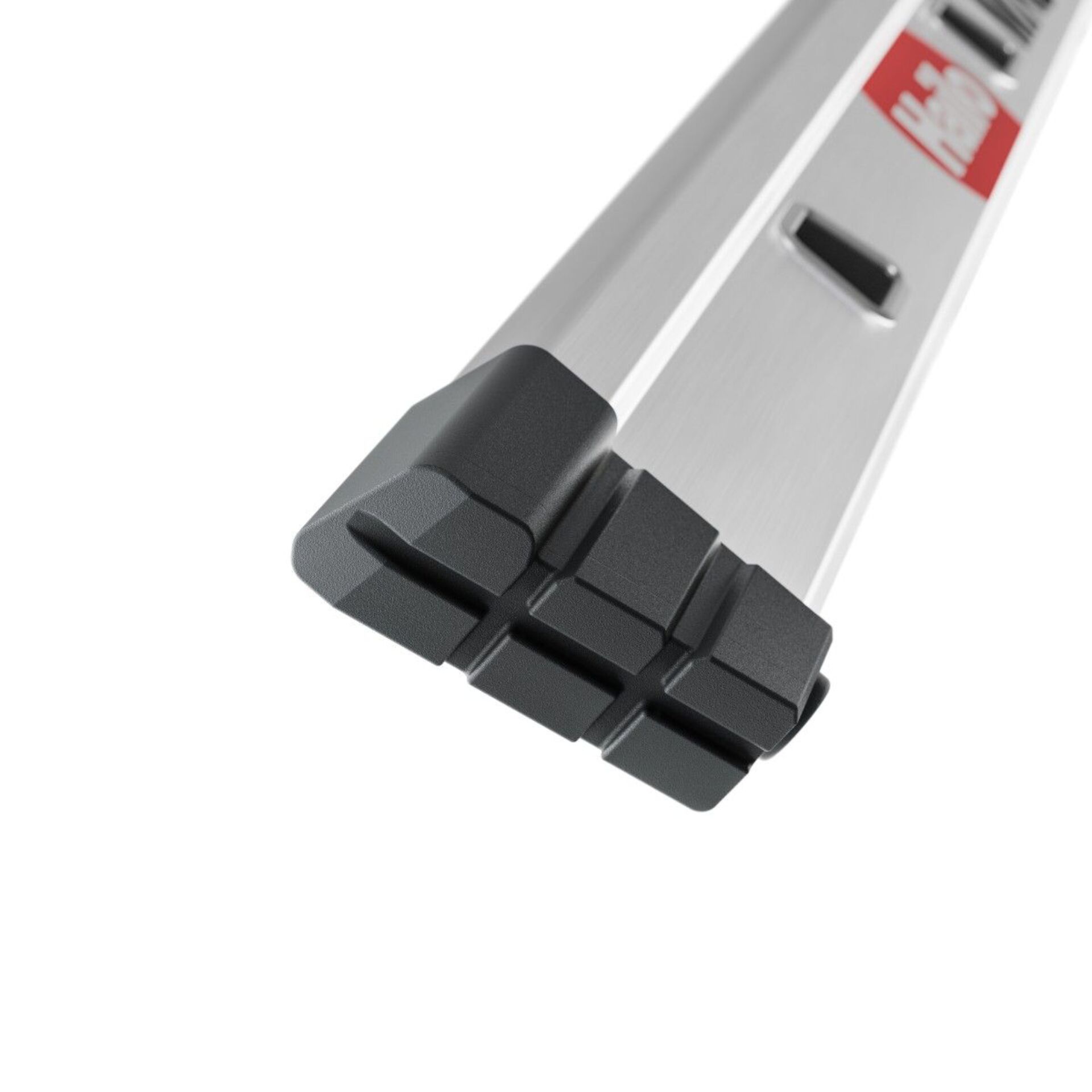 Toe-Held, Leveler, Serrated End, Aluminum Rail, Block Base