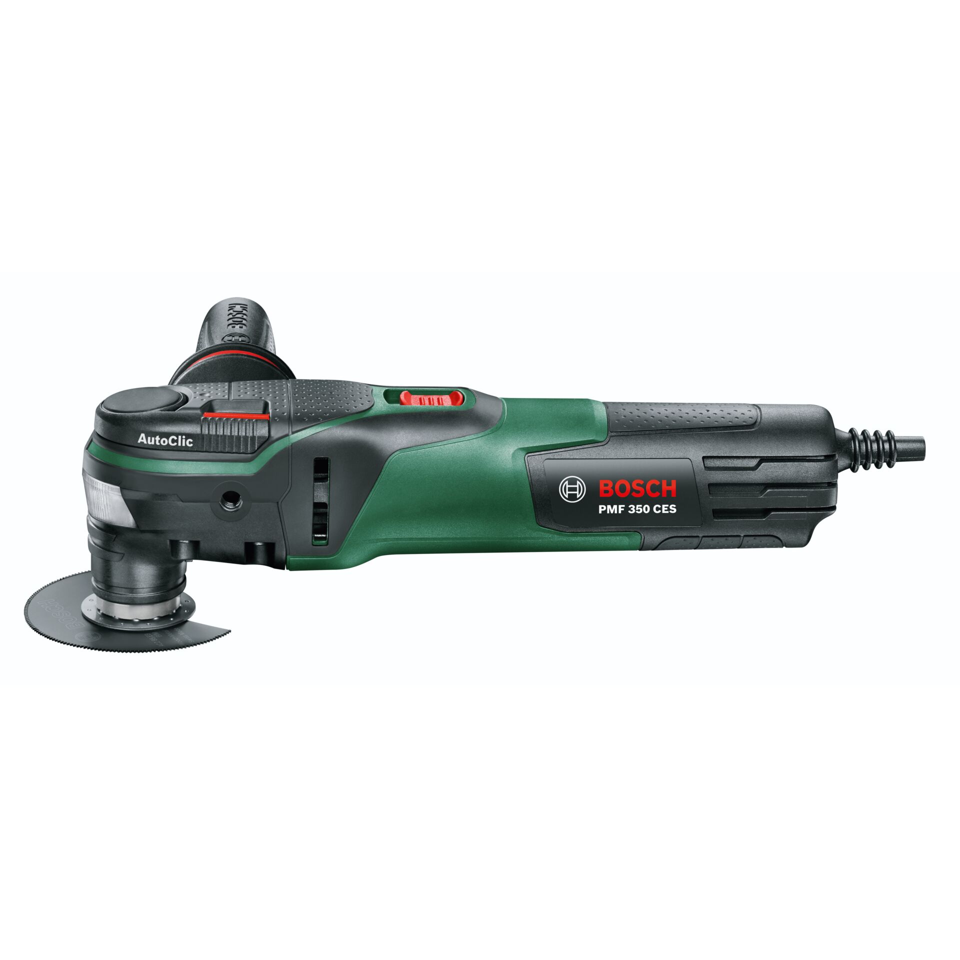  Multifunctional tool, Schwingschleifer, ergonomischer Griff, grün-schwarz, PMF 350 CES