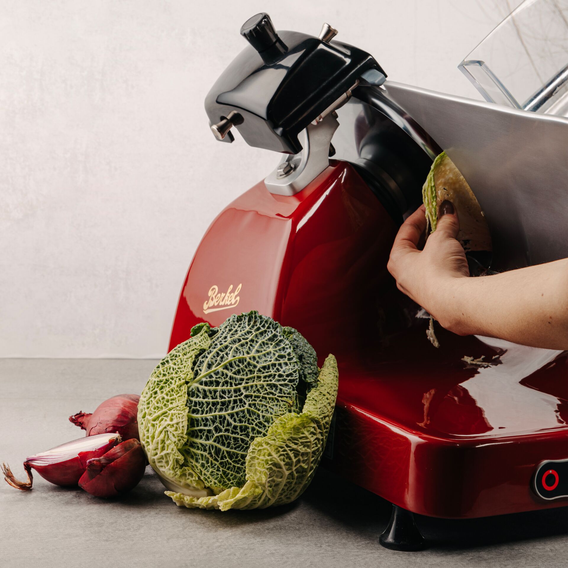 Küchenmaschine, Rot, Schalter, Kraut, Knoblauch