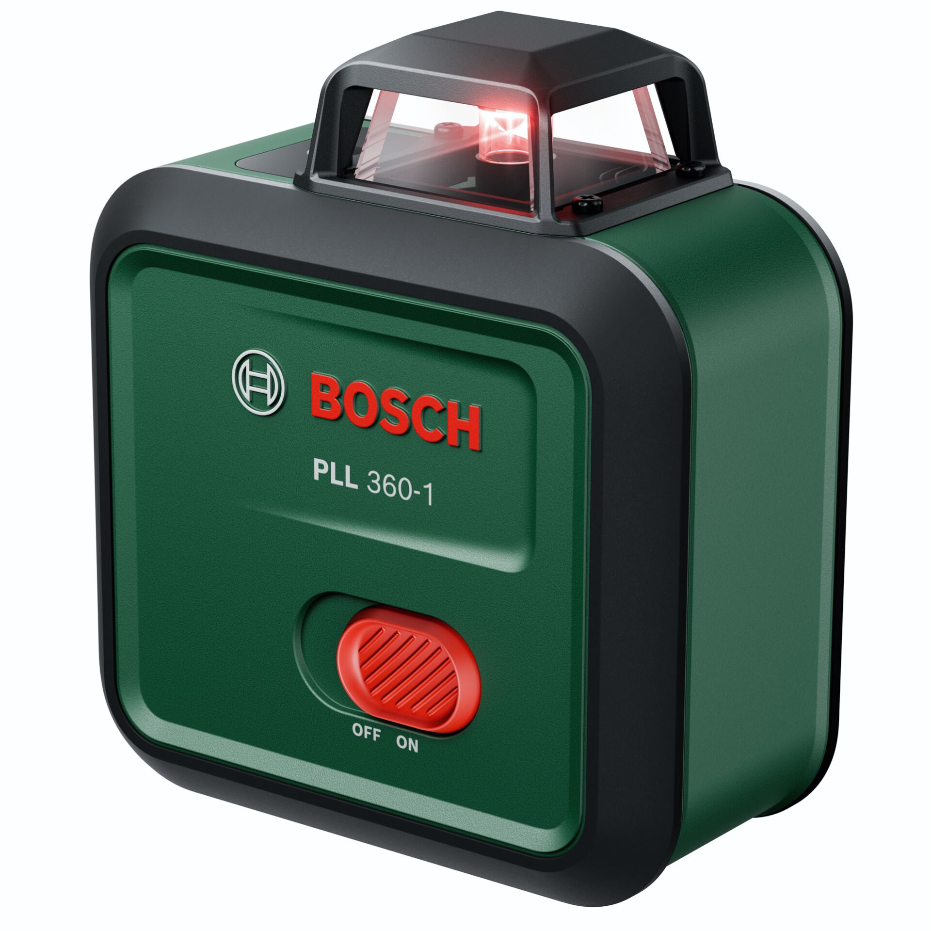 Laser, Level, Green, Roter Schalter, Oberer Laser