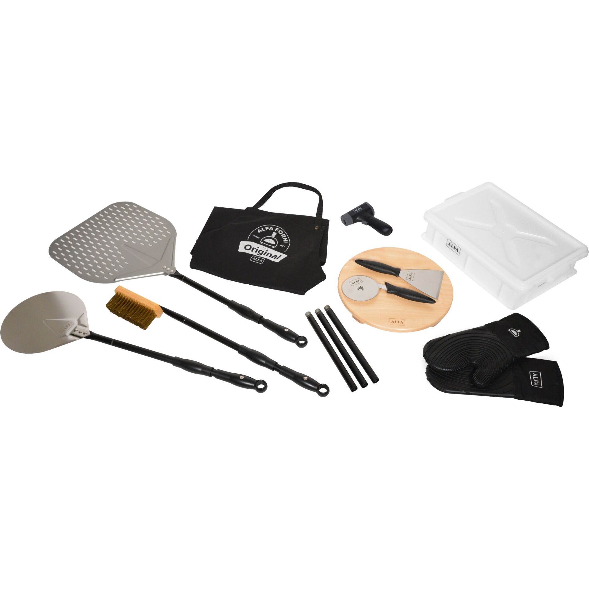 Grillzubehör, Grillset, Schaufel, Bürste, Kastenset