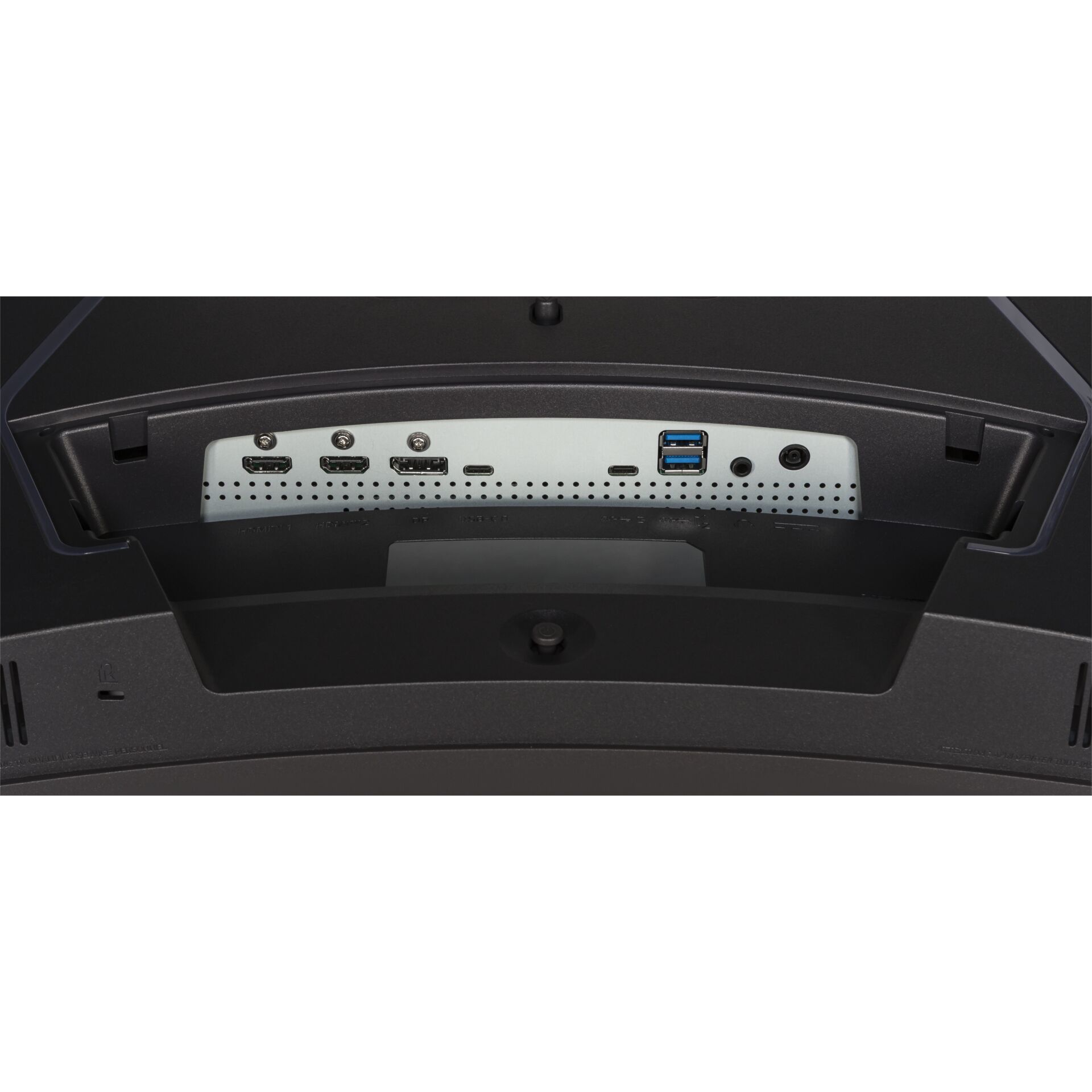 HDMI-Anschlüsse, USB 3.0, USB-C, Perforiertes Panel, Rückseitige Ein-/-Ausgabe