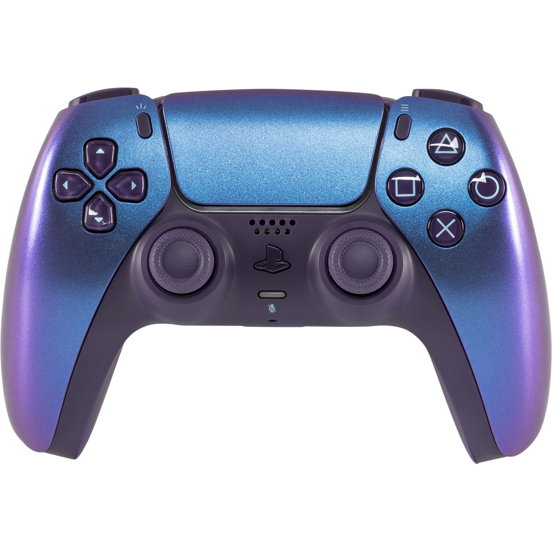 Controller, Gamepad, DualShock, Wireless, Blau-lila