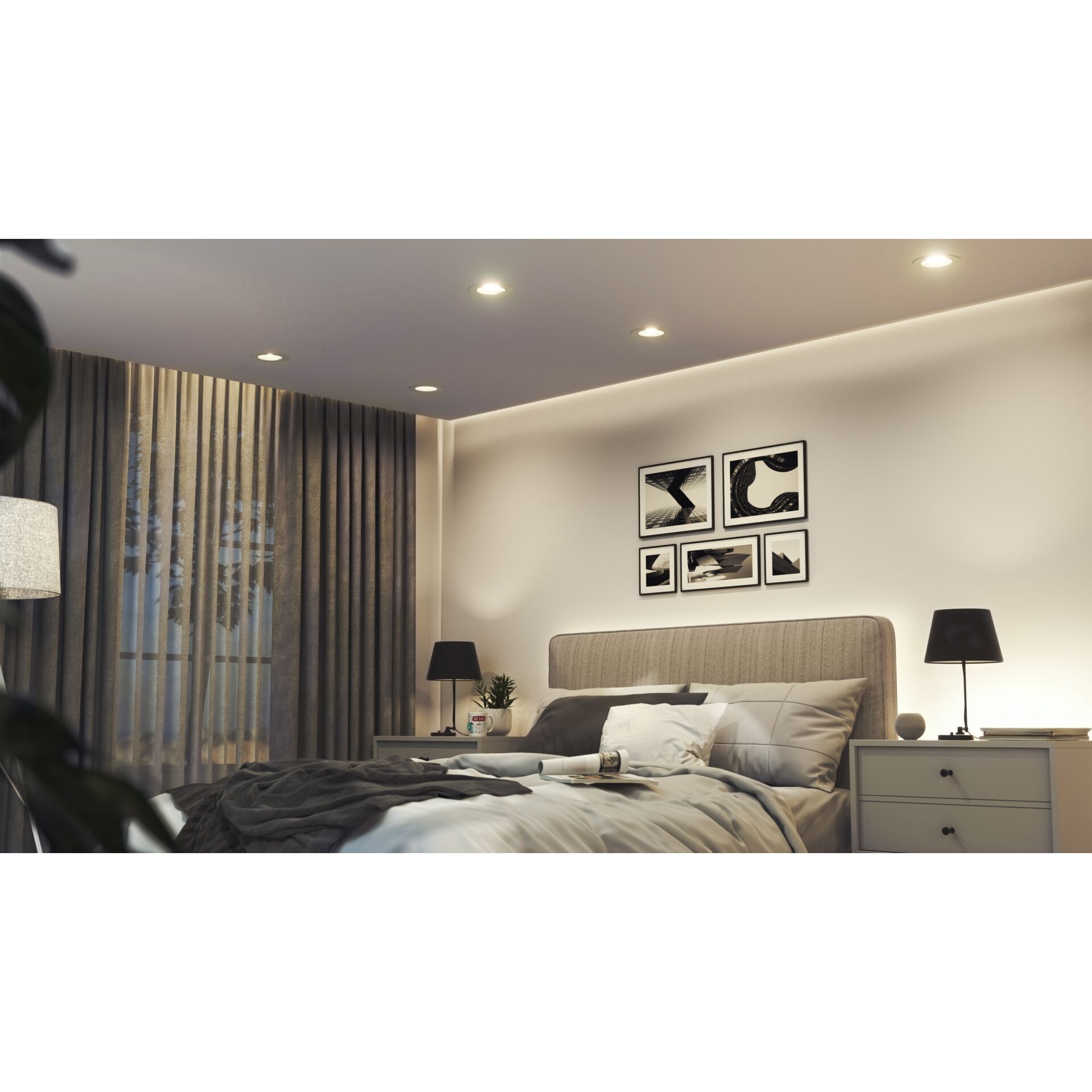Drinnen, Innenarchitektur, Lampe, Pflanze, Holzpaneele