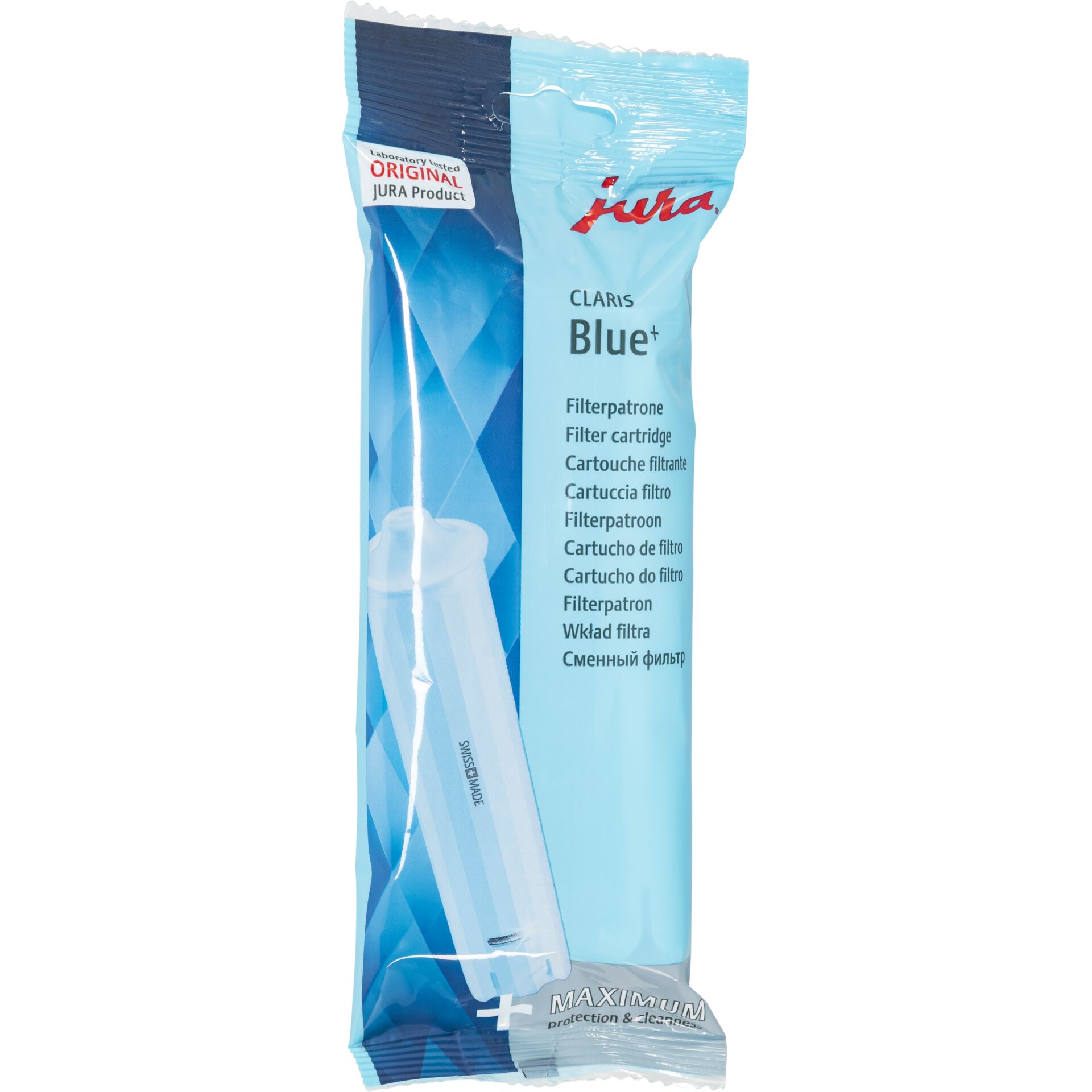 Filter cartridge, Blue, Wasserfilter, Kartusche, Schweizer Herstellung
