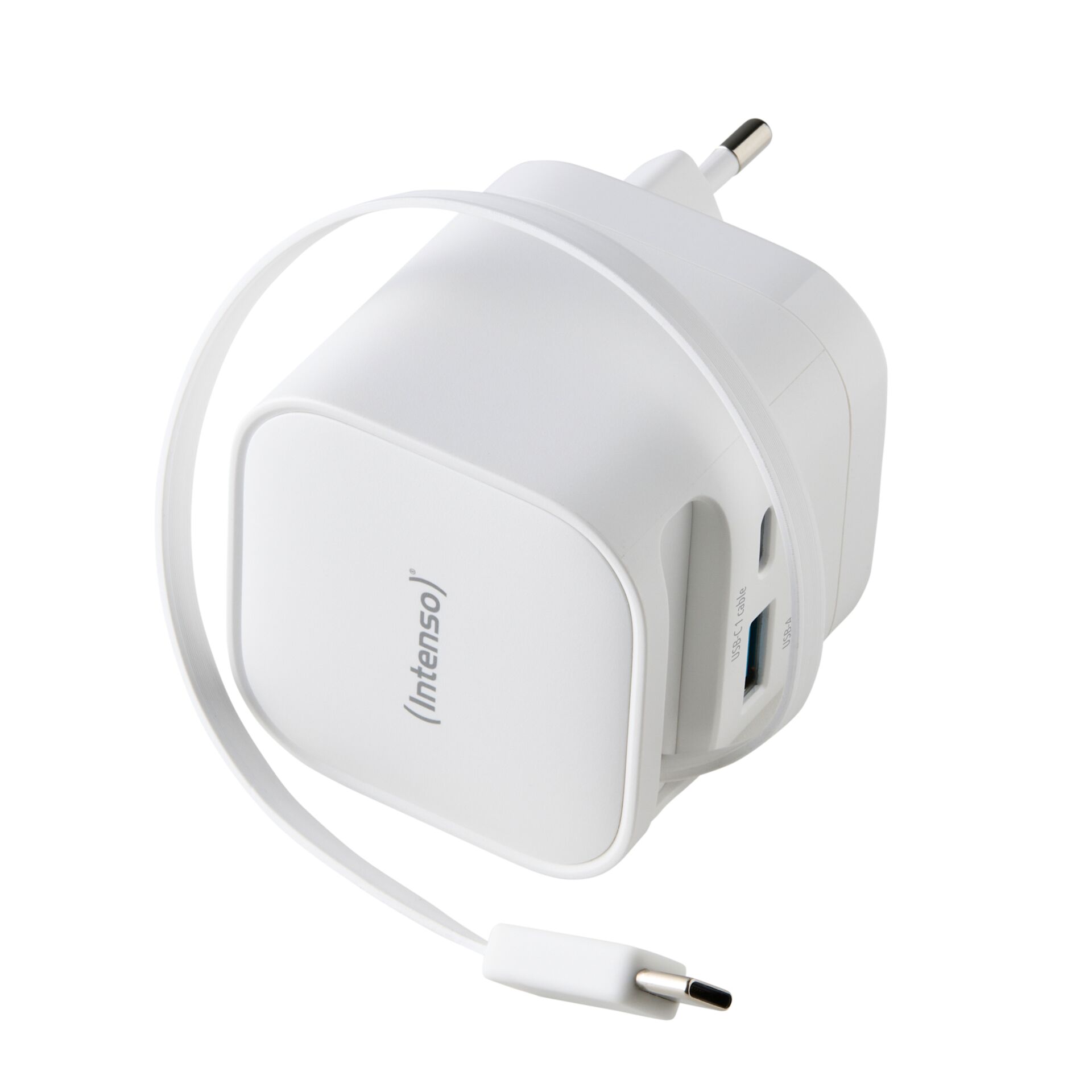 reiseladeadapter, USB-C, USB-A, Zuhause, Europlug