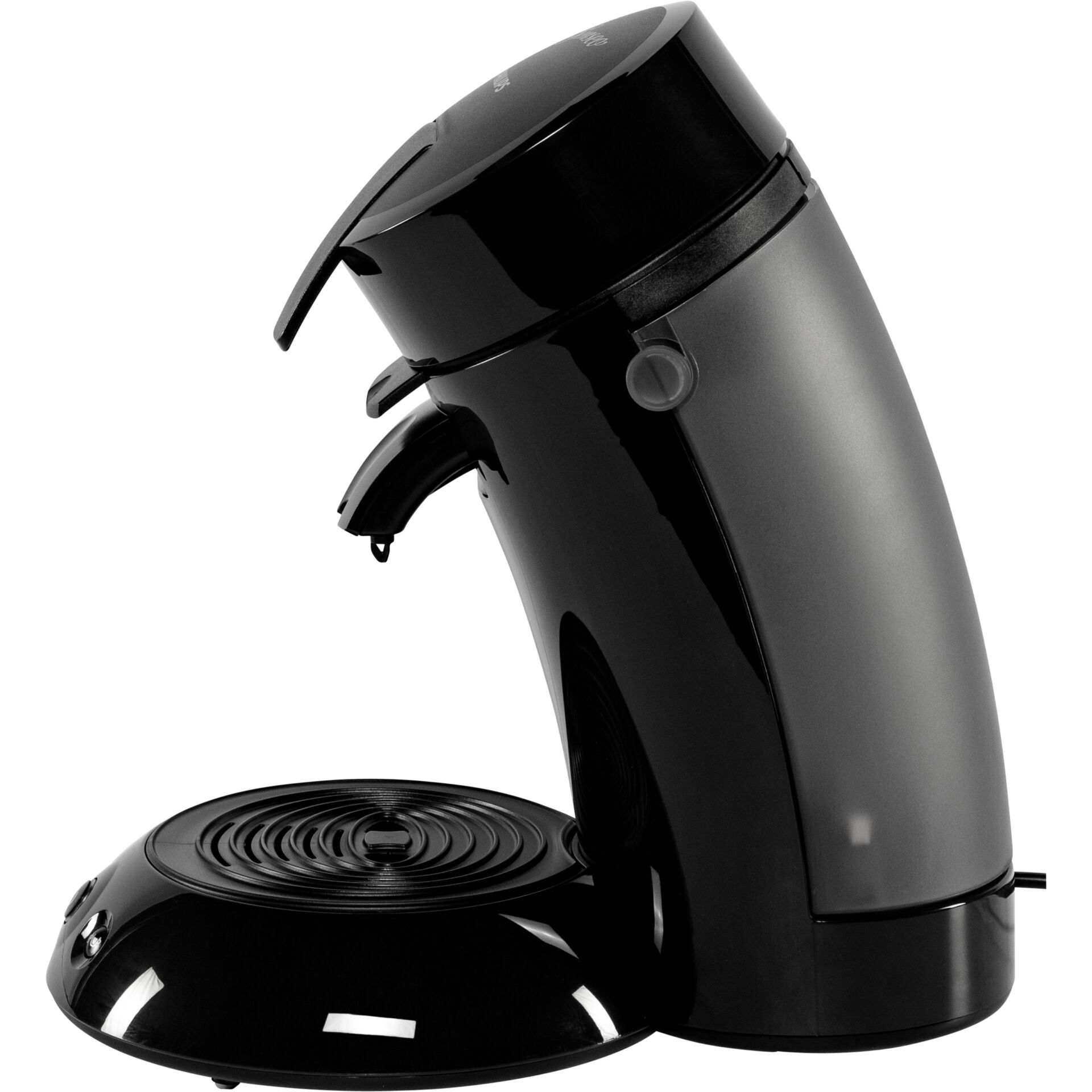Kaffeemaschine, Espressomaschine, Kapselmaschine, schwarz, Pulver-/Kaffeedüse