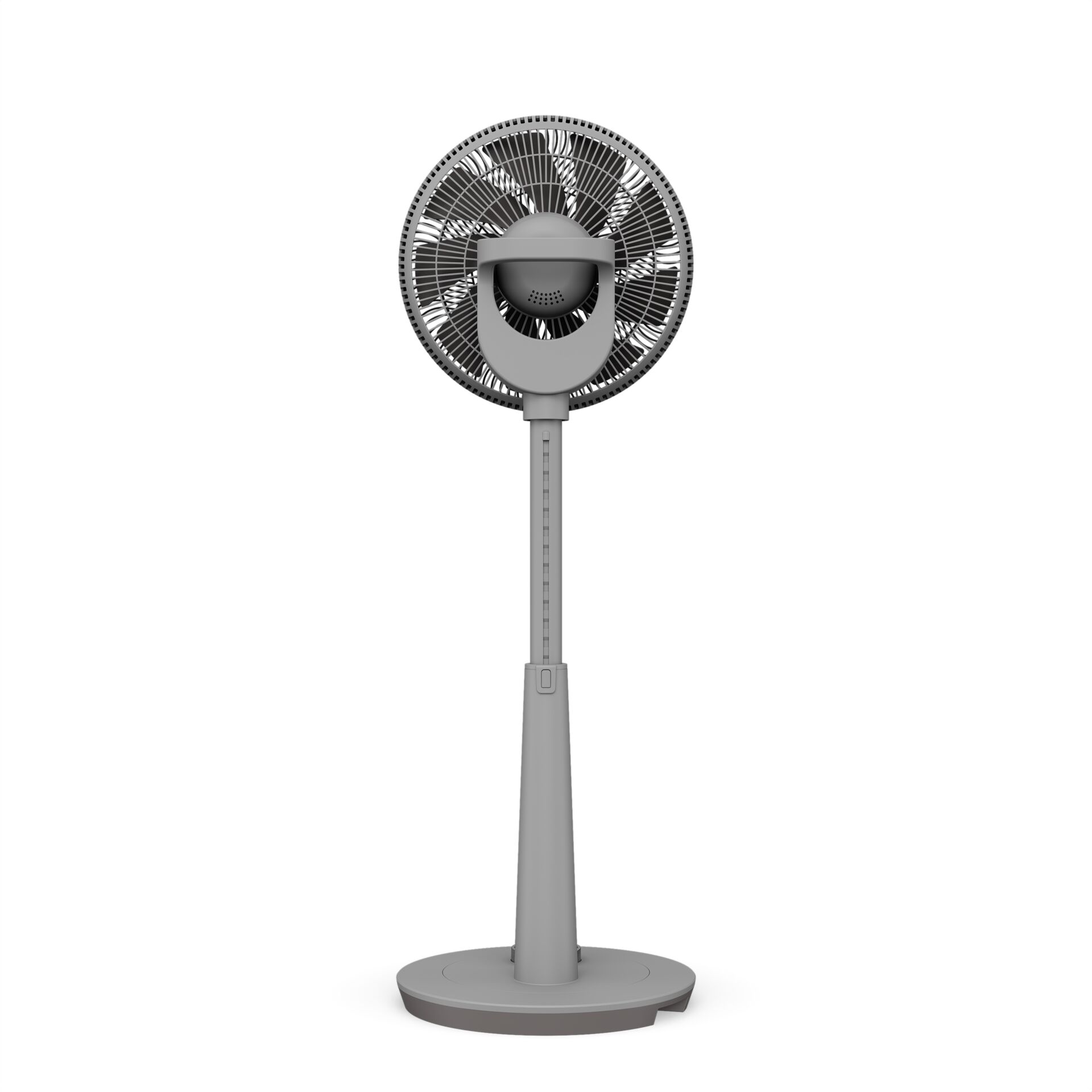 Ventilator, Standventilator, Turmventilator, verstellbar, grau