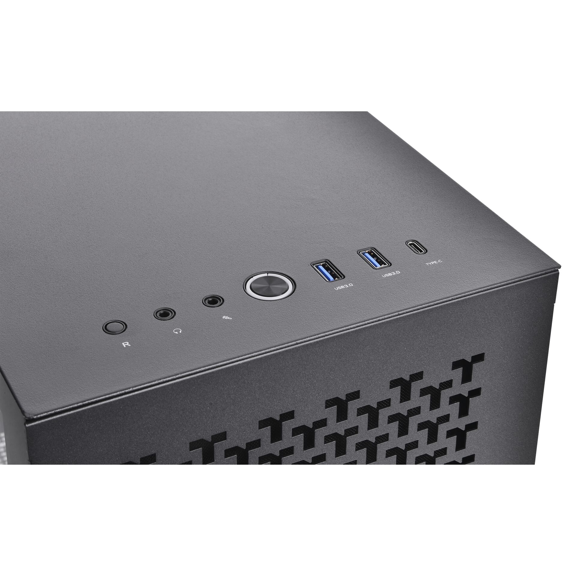 Case, Desktop, PC, Front panel, Ports