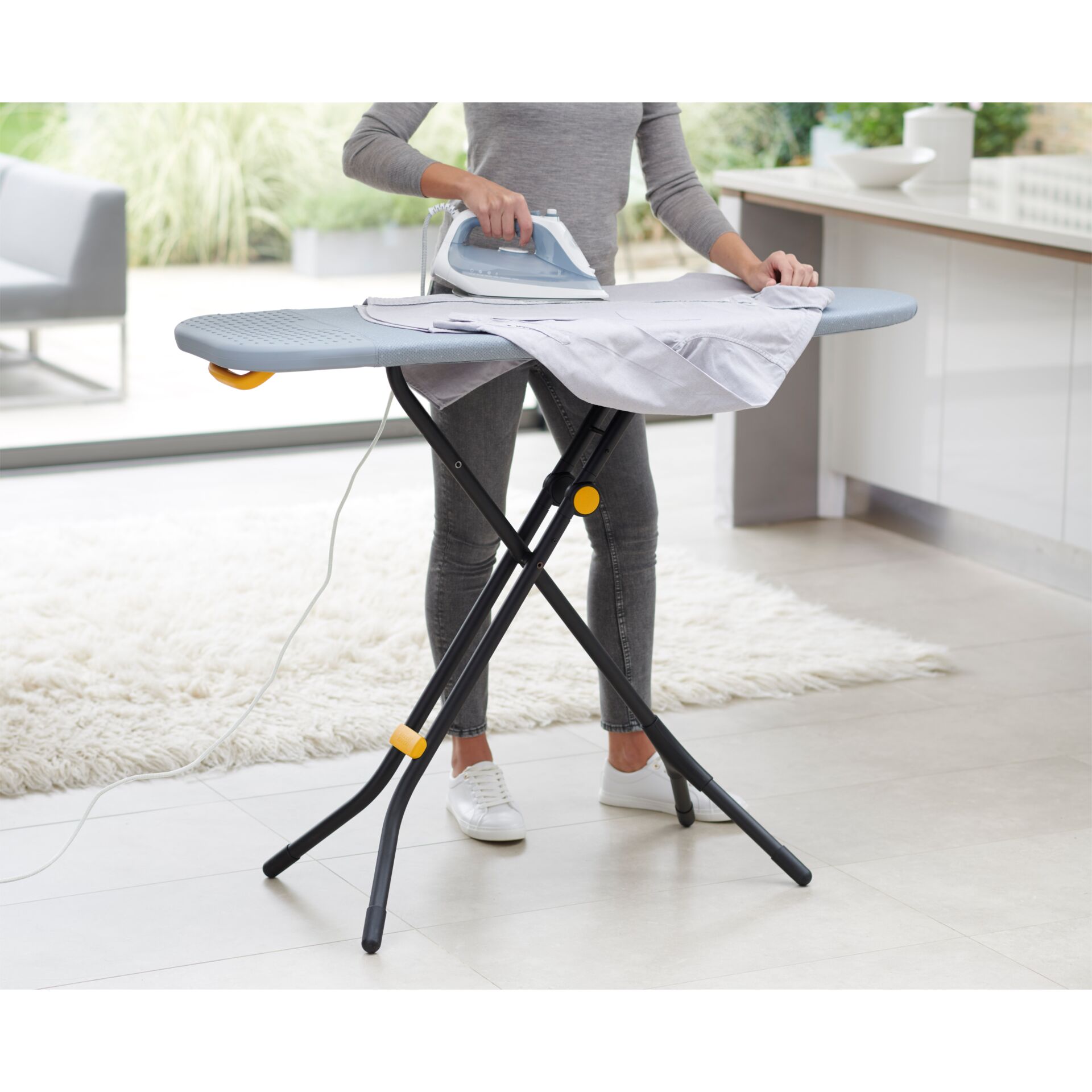 Moebel, Tabelle, Schreibtisch, E-Scooter, Person