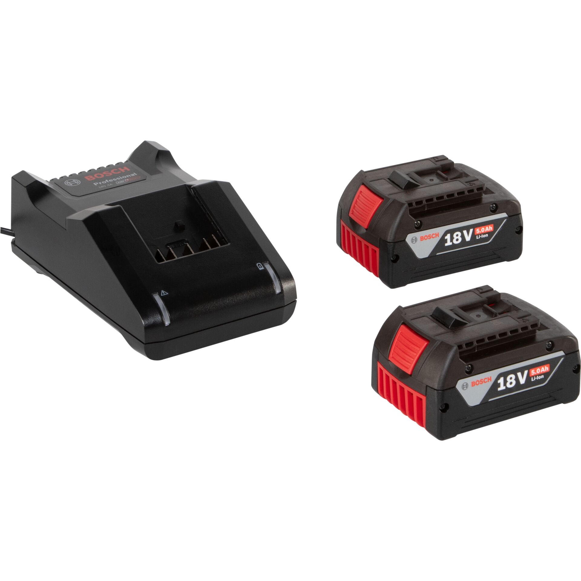 akku, lithium-ion, 18v, ladegerät, 2er-pack