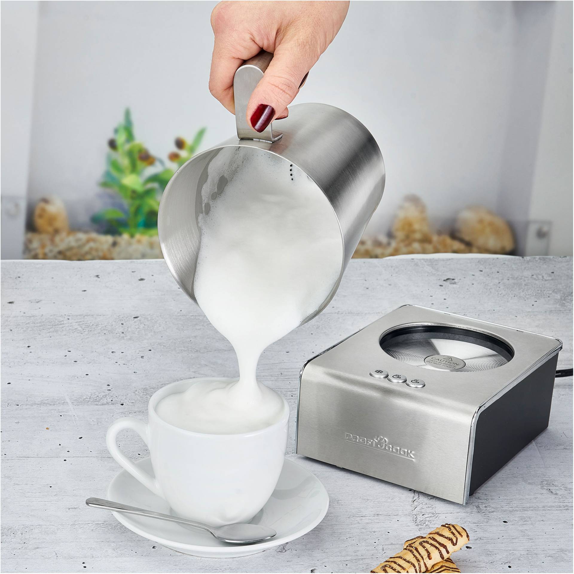 Kochen, Essen, Essen einschenken, Tasse