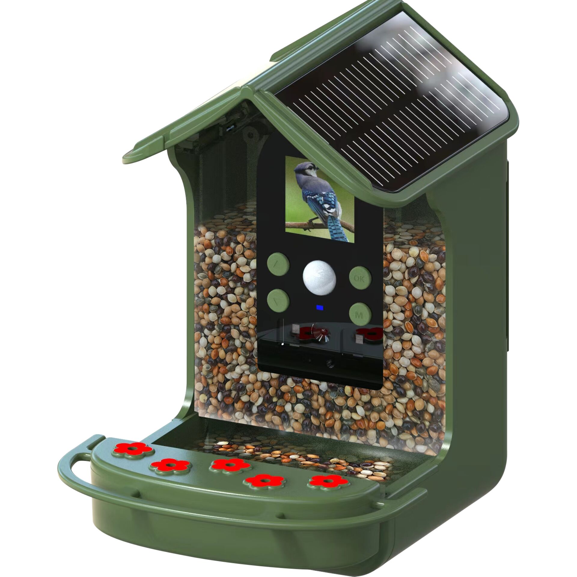 Vogelfutterhaus, Tier, Vogel, Elektrisches Gerät, Schalter