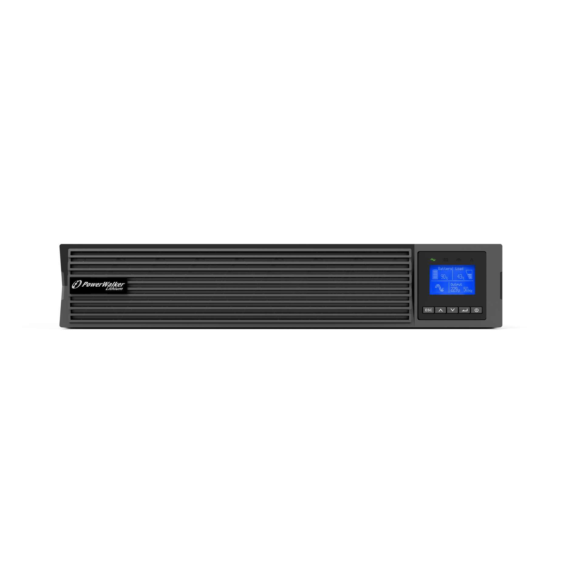 Server, USV, PowerSupply, LCD-Anzeige, Rackmount