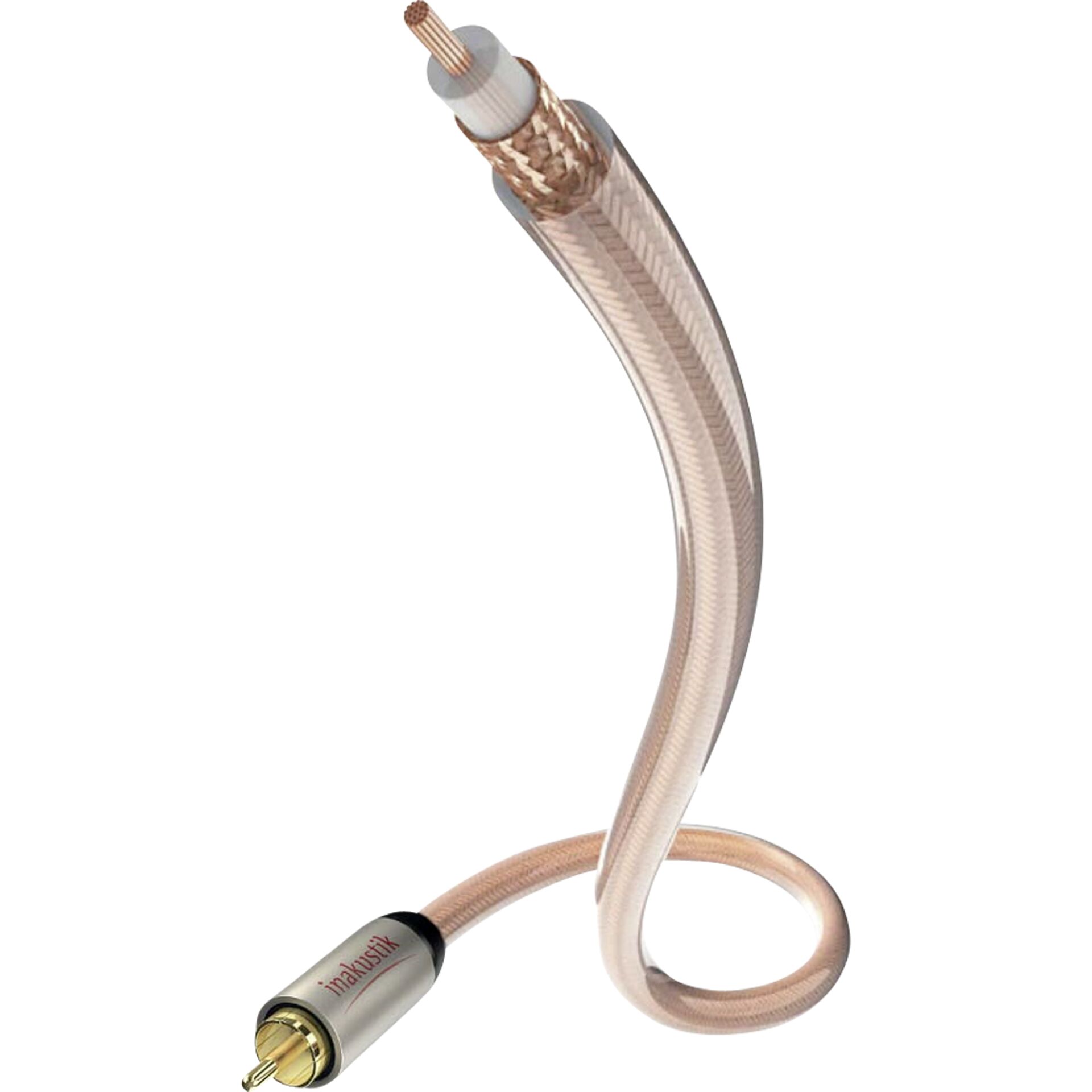 in-akustik Star Subwoofer  Kabel Mono Cinch - 2x Cinch 12 m