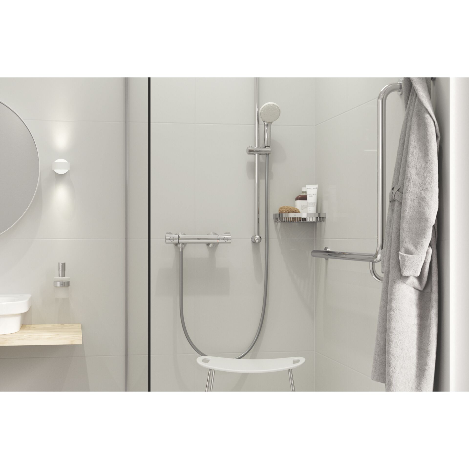 Drinnen, Badezimmer, Zimmer, Duscharmatur