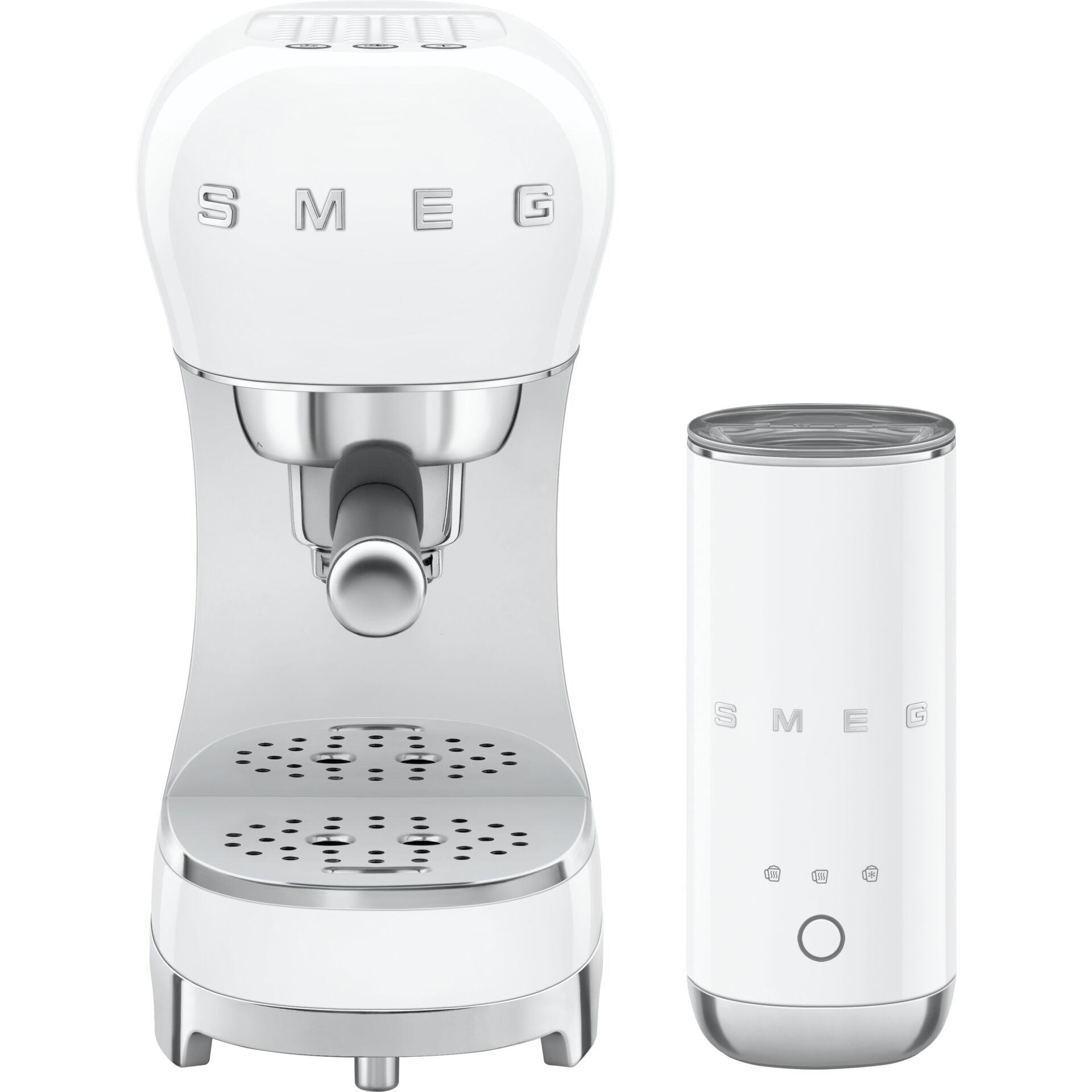 Espresso-Maschine, Kaffeeautomat, Weiß, Kaffeegerät, Baristamodus
