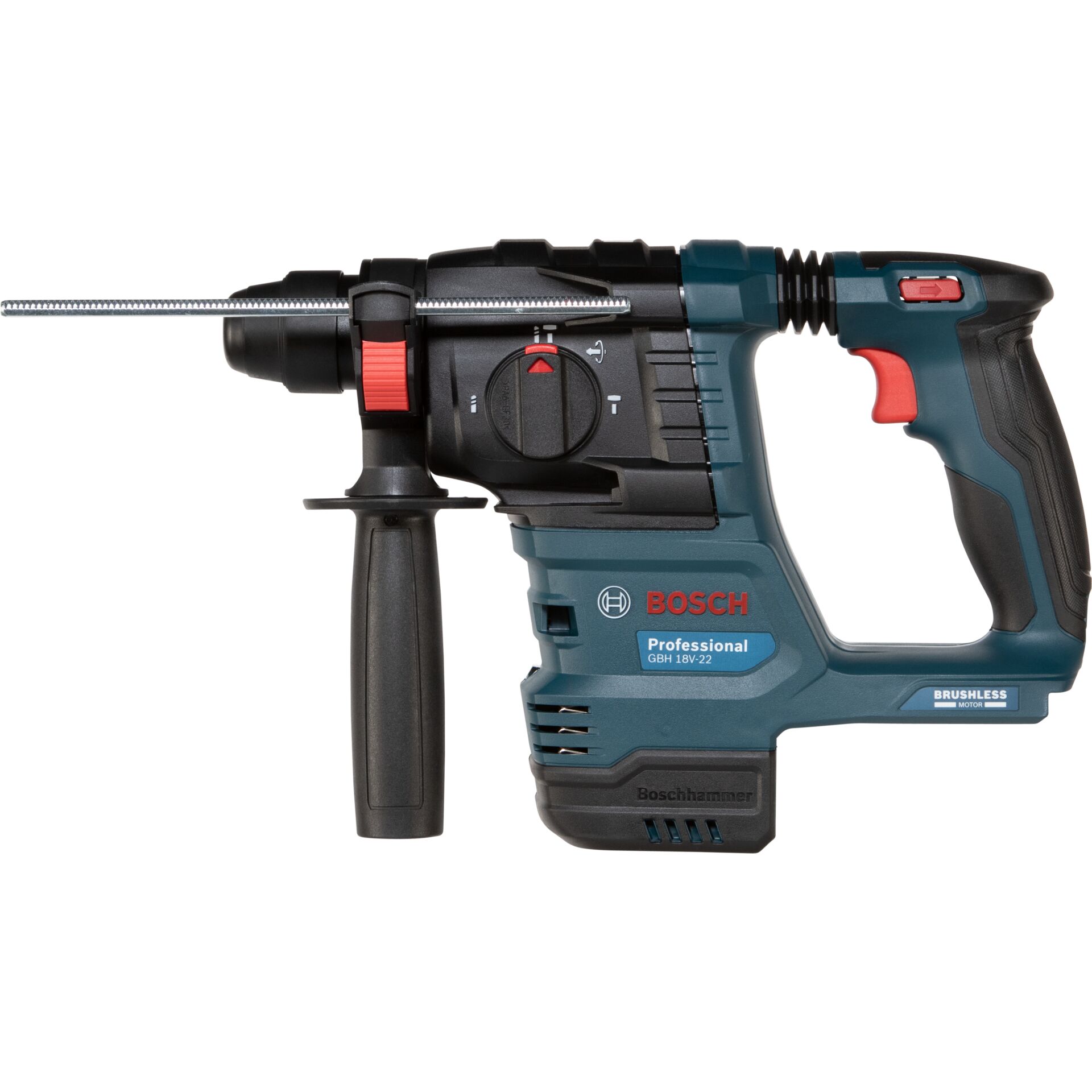 Schlagbohrmaschine, Akku-Bohrhammer, Bosch, Schnellspann-Drehknopf, Stahlbohrer