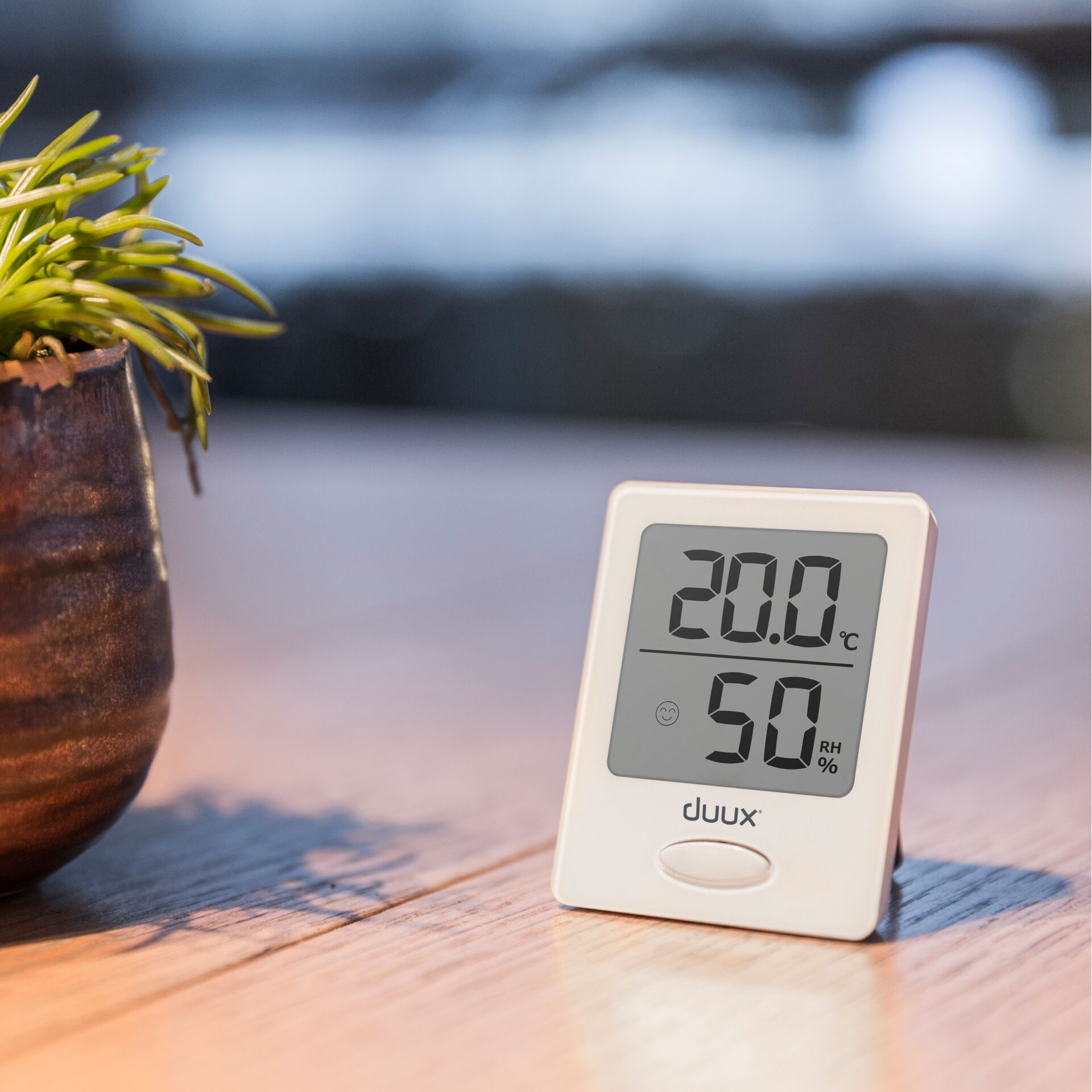 Thermometer, Digitalthermometer, Raumthermometer, Feuchtigkeitsmesser, LCD-Anzeige