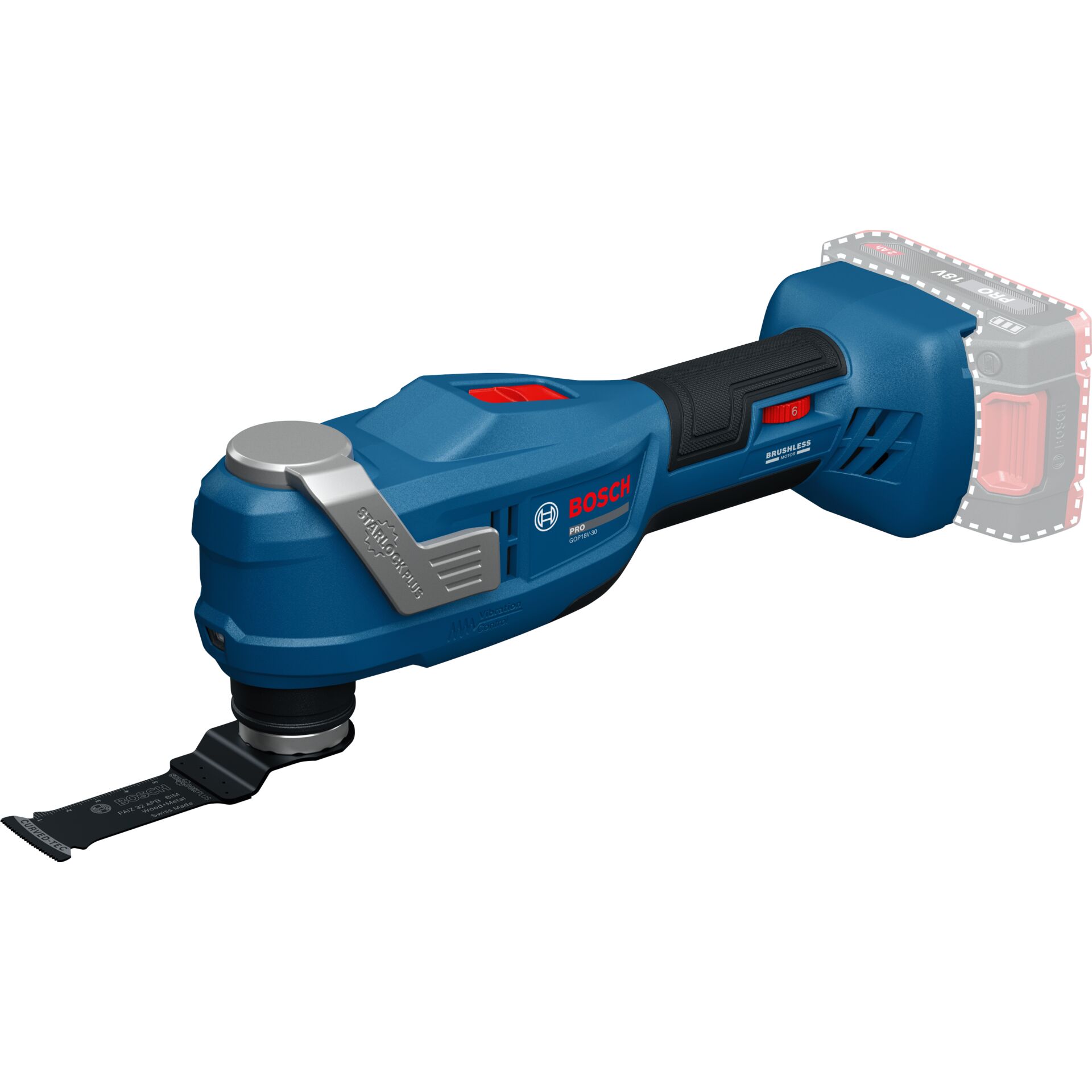 Akku-Stichsäge, Bosch, Batteriebetrieben, Pro, Ergonomisch