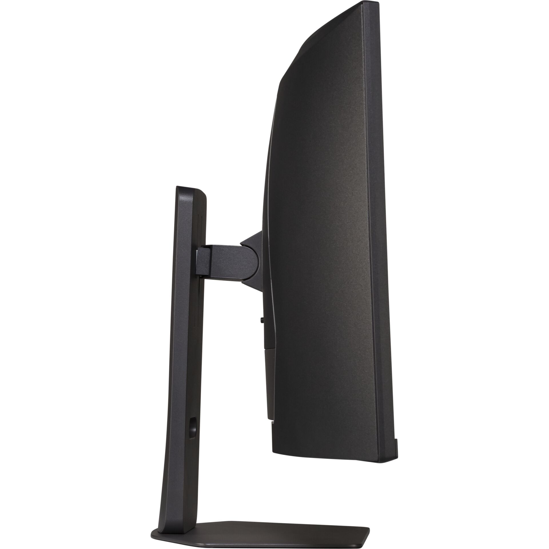 gaming-monitor, stützen, lila-led, rückseite-pult, dunkelgrau, monitor, computer, display, stand, black