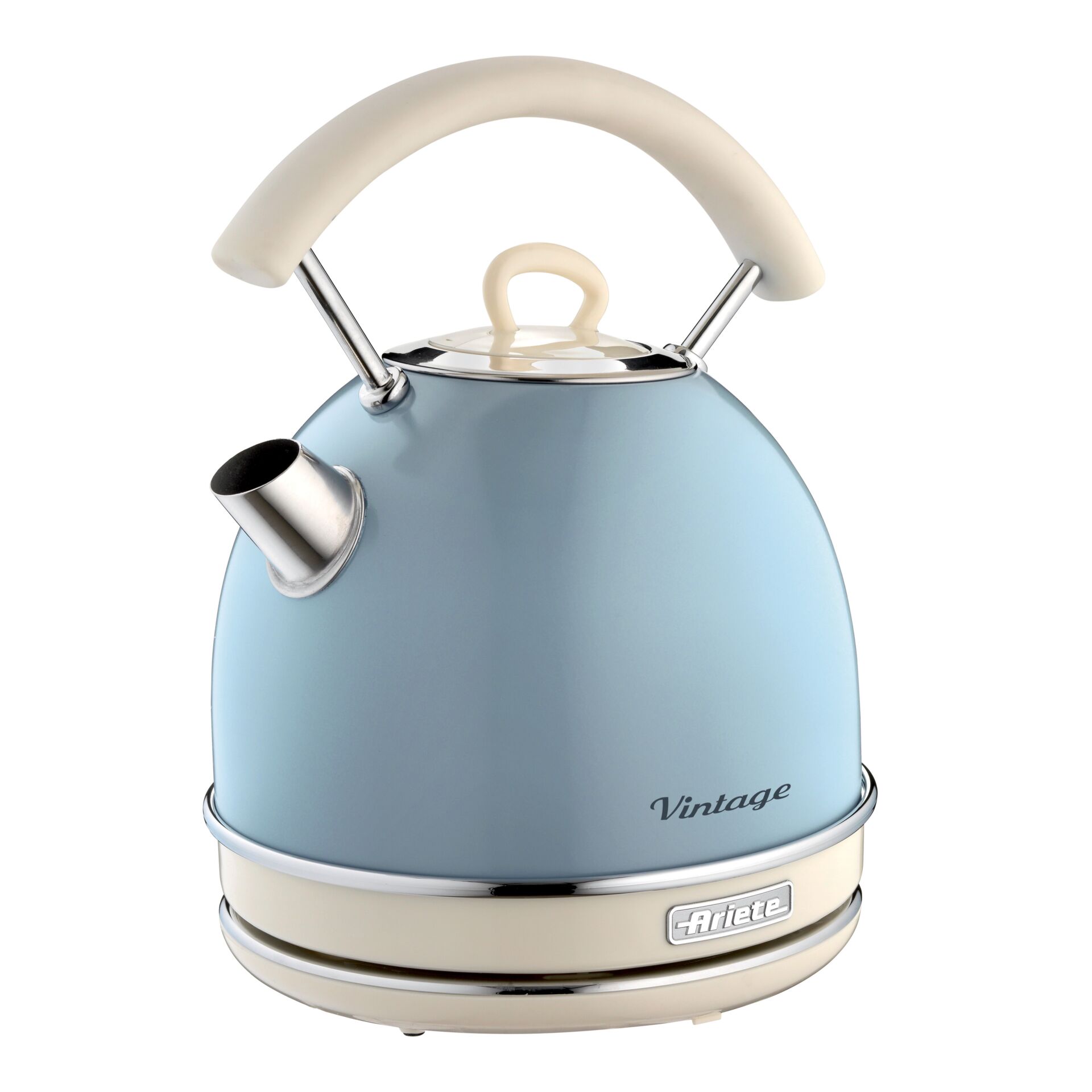 Kettle, Kessel, Kleiner Wasserkocher, Edelstahl, Pastellblau