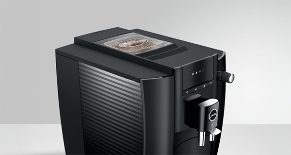 Kaffeemaschine, Kaffeevollautomat, Schwarz, Aufheizsystem, Brühvorgang