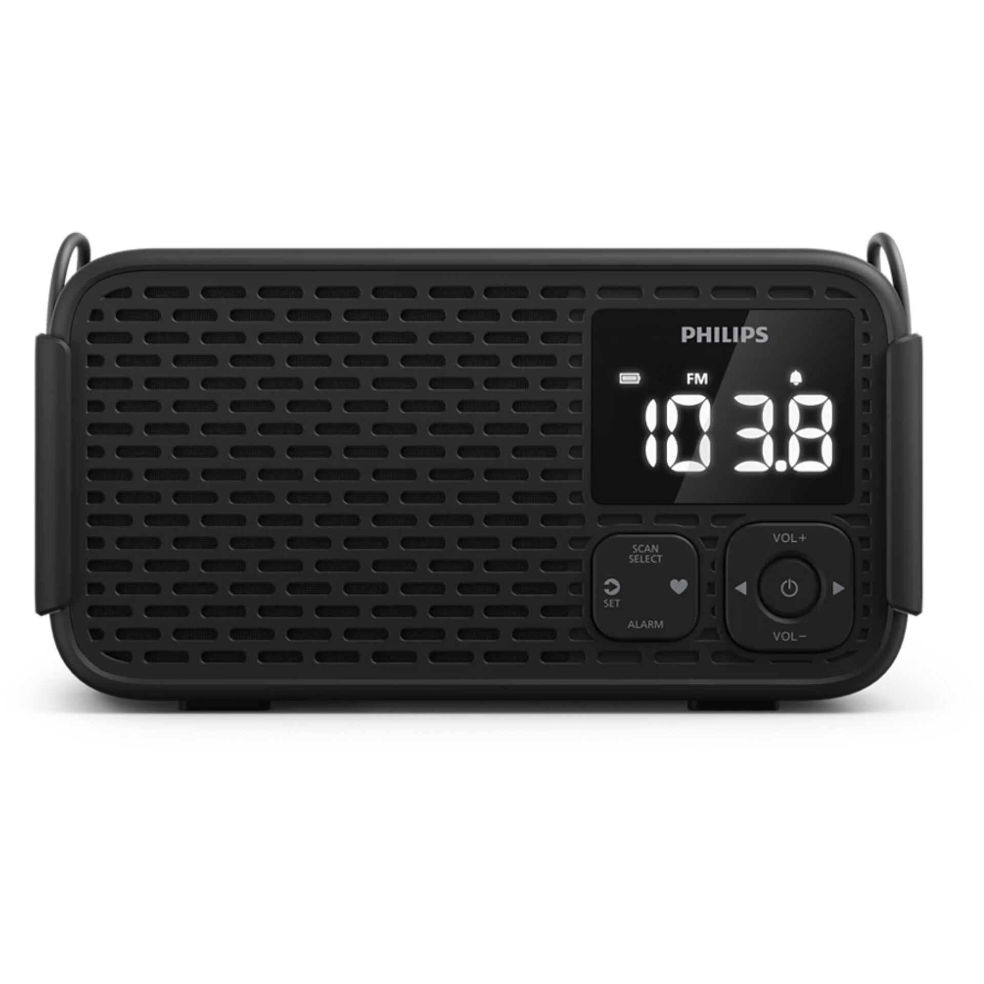 Radio, Tragbares Radio, Digitalanzeige, schwarzes Gerät, Kraftvolumen?