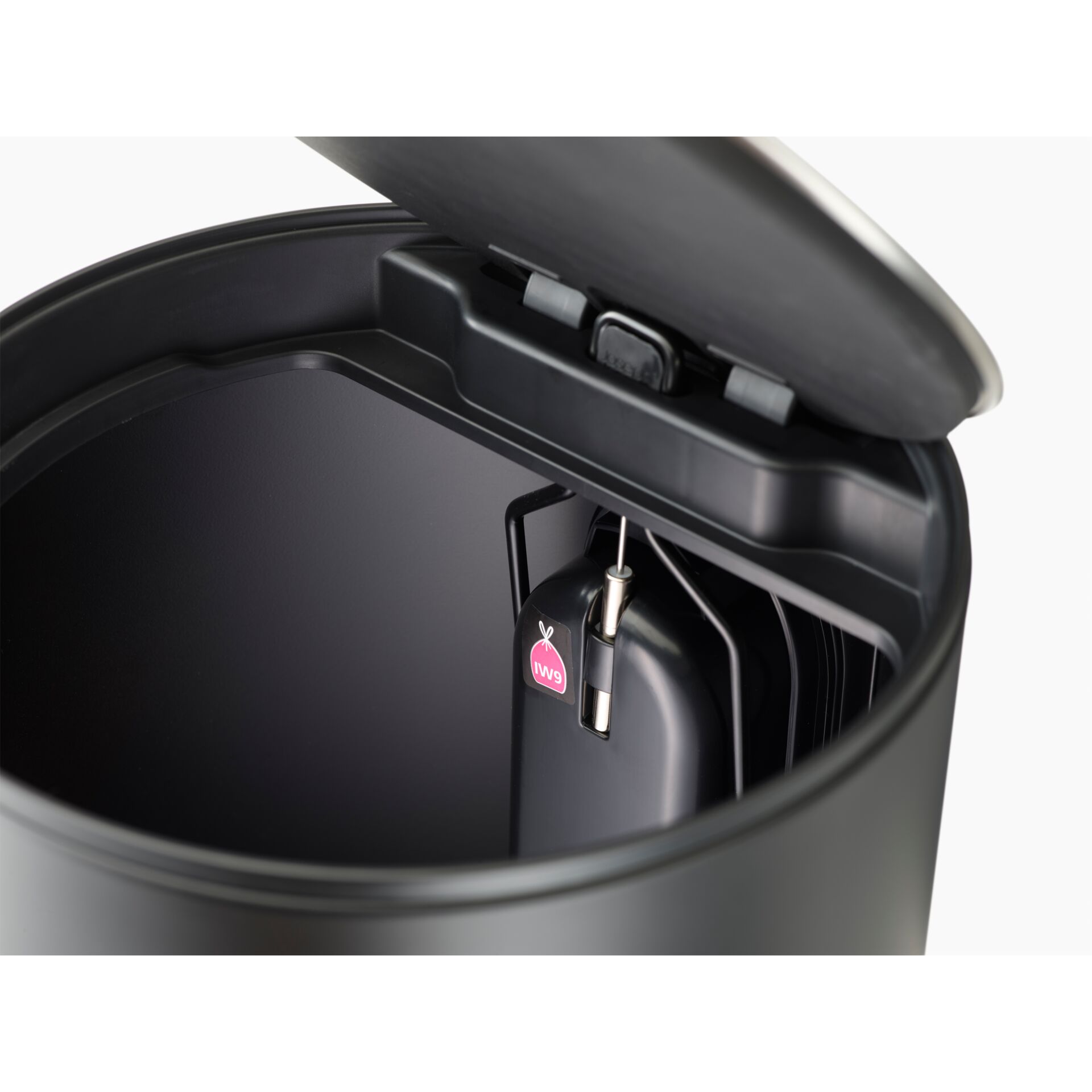 Toaster, Elektrischer Toaster, Brötchen-Toaster, Deckel geöffnet, Innenansicht