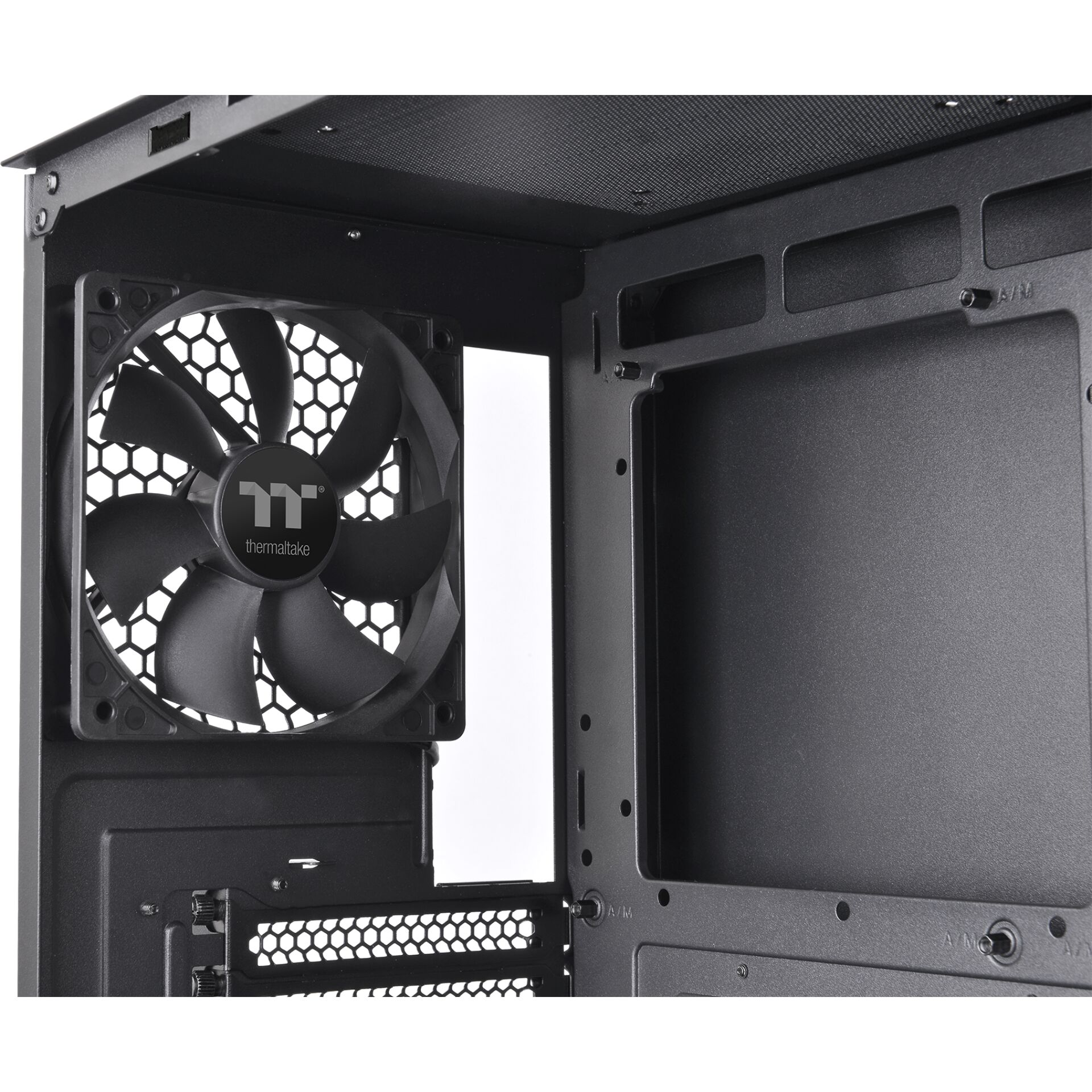 Gehäuse, PC-Gehäuse, Lüfter, Schwarz, Motherboard-Tray