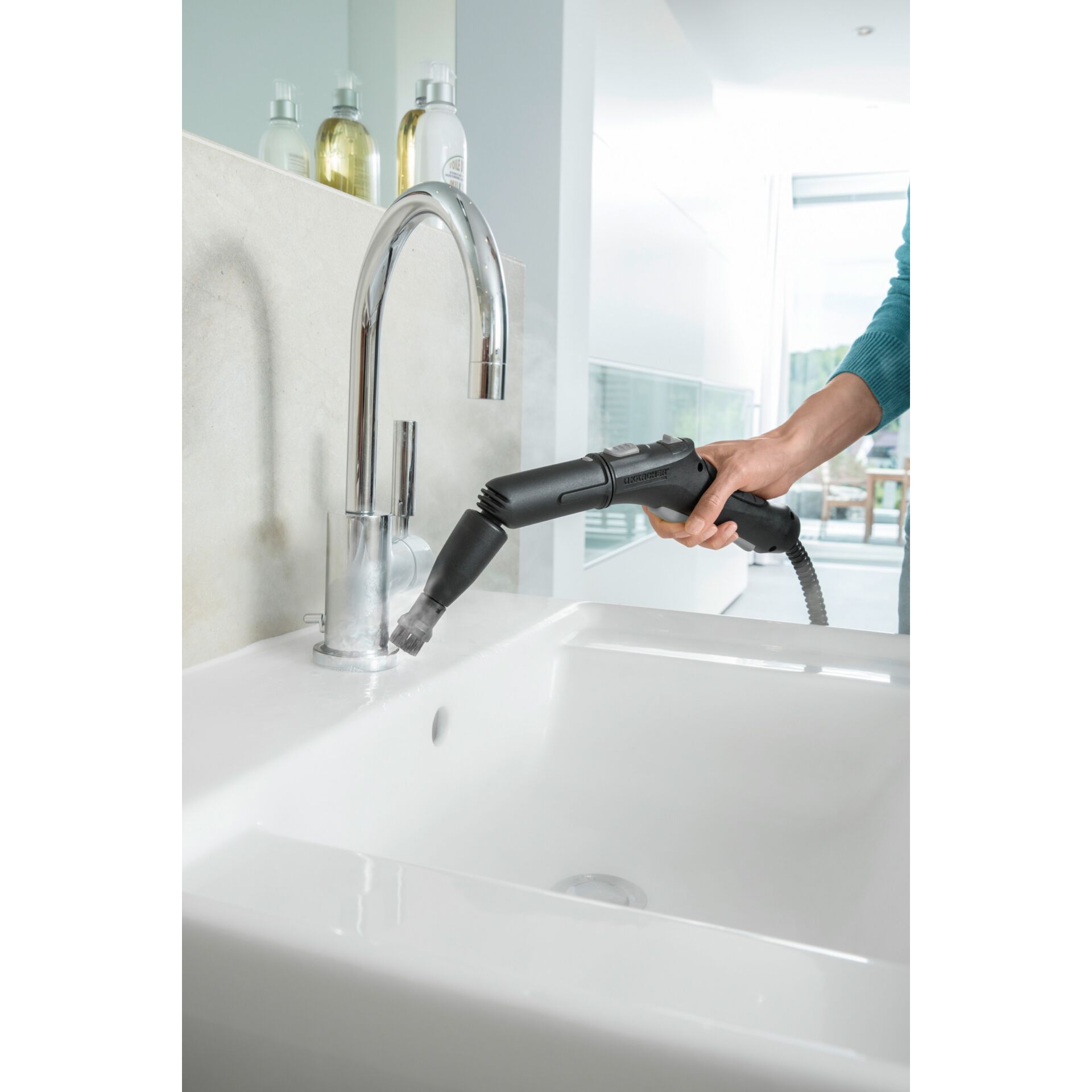 Sinken, Waschbeckenhahn, Wasserhahn, Sinken, Waschbeckenhahn, Wasserhahn