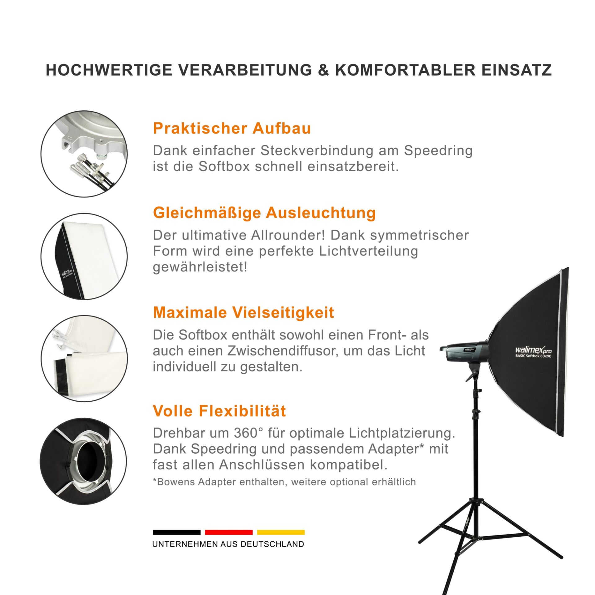 Beleuchtung, Photographie