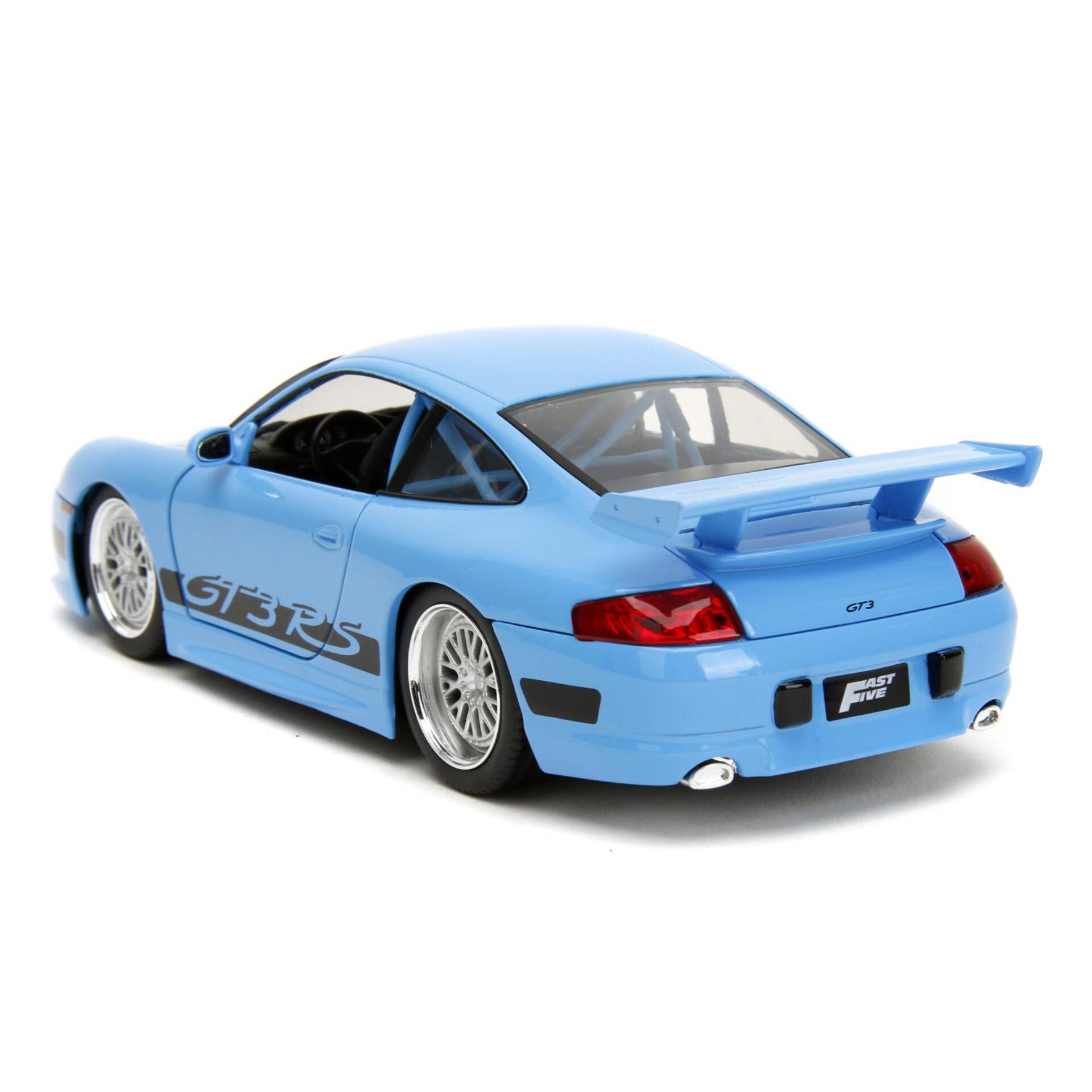 Kunststoffmodell, Auto Modell, Sportwagen, Flügelsport, Hellblau